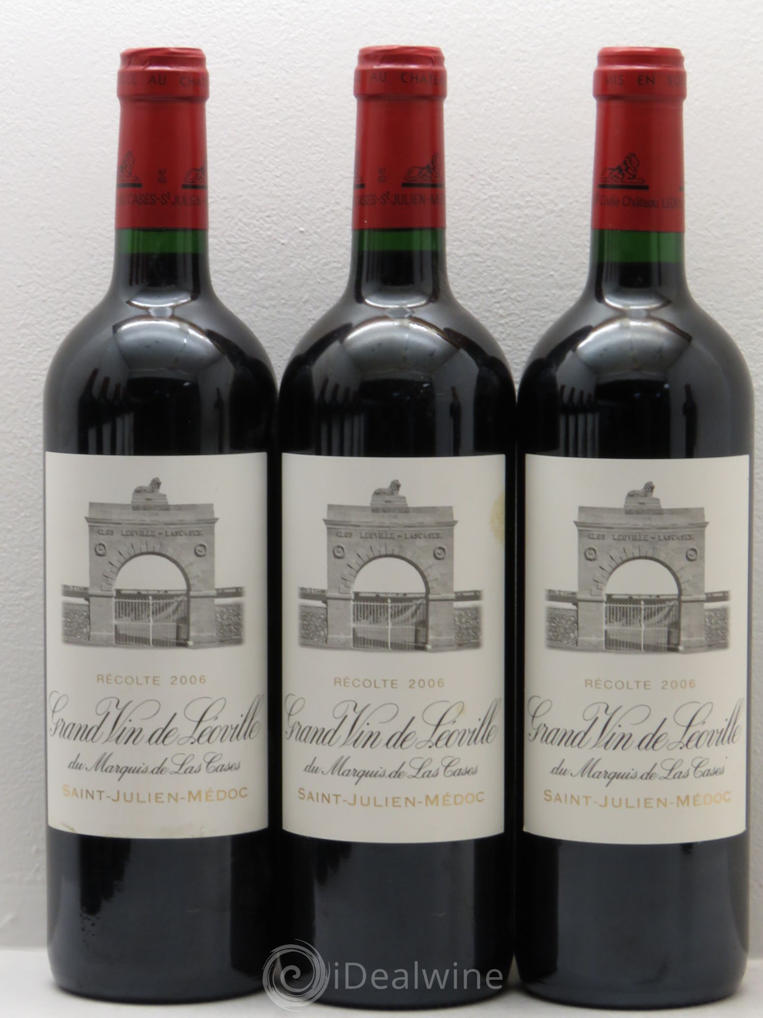 Château Léoville Las Cases 2ème Grand Cru Classé 2006 - Lot de 12 bouteilles - 2