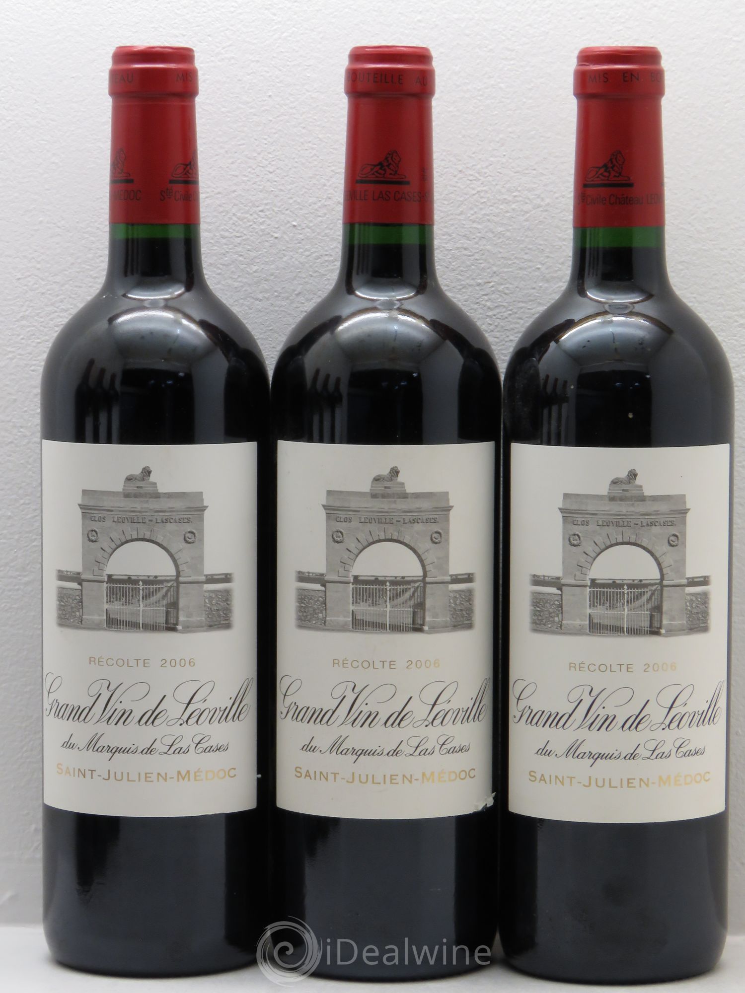 Château Léoville Las Cases 2ème Grand Cru Classé 2006 - Lot de 12 bouteilles - 3