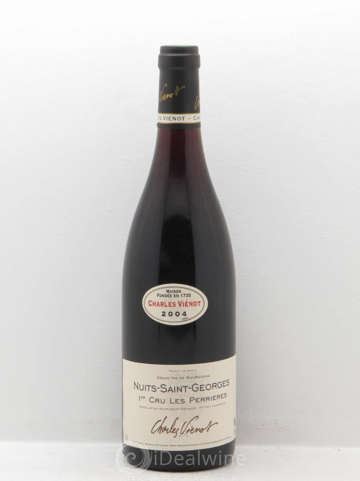 Nuits-Saint-Georges 1er Cru Vienot 2004 - Lot de 6 bouteilles - 0