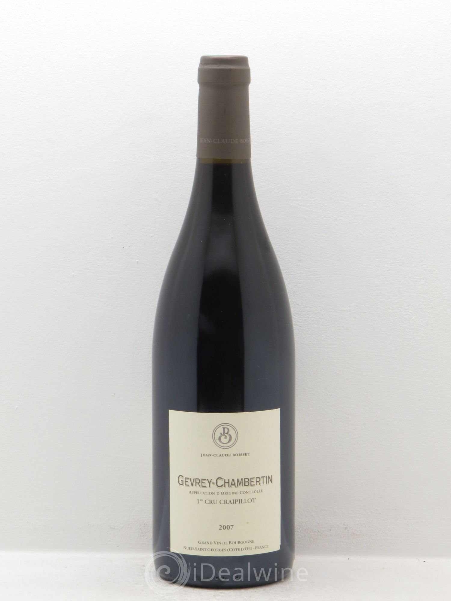 Gevrey-Chambertin 1er Cru Boisset 2007 - Lot de 6 bouteilles - 0