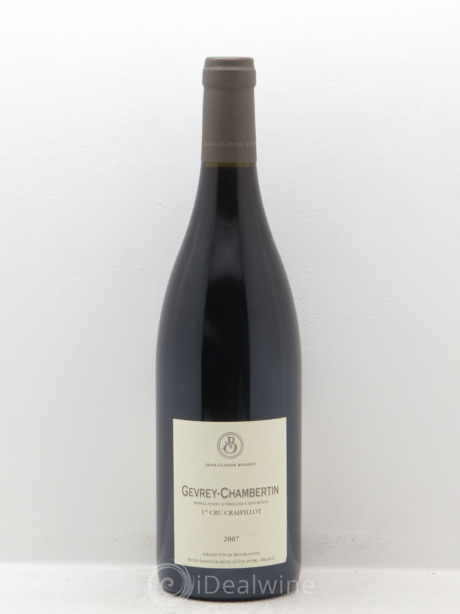 Gevrey-Chambertin 1er Cru Boisset 2007 - Lot de 6 bouteilles - 0