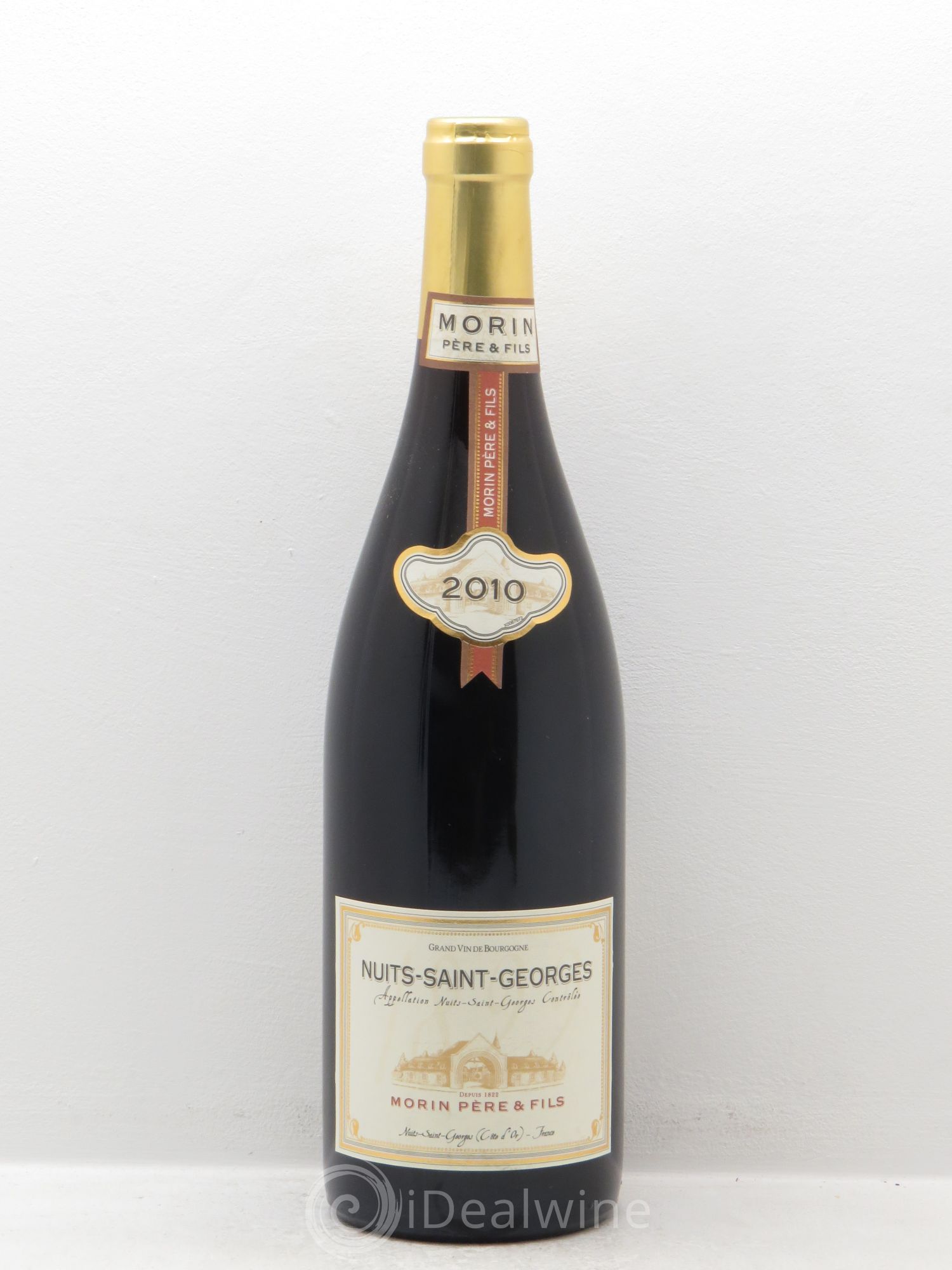 Nuits-Saint-Georges Morin 2010 - Lot de 12 bouteilles - 0