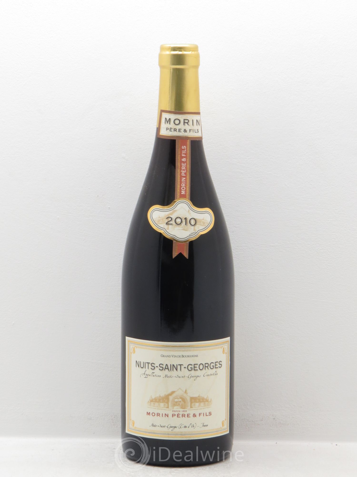 Nuits-Saint-Georges Morin 2010 - Lot de 6 bouteilles - 0