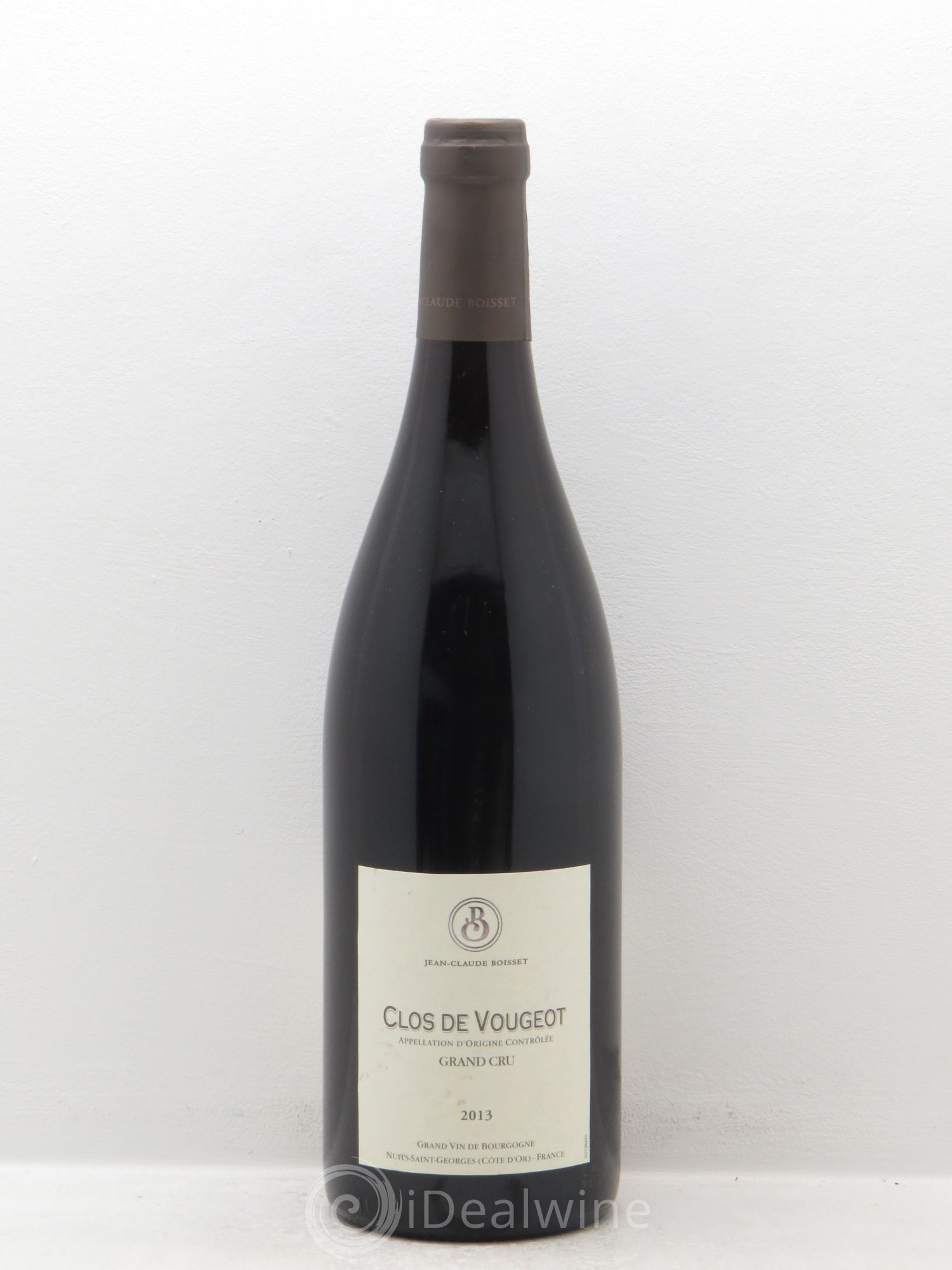 Clos de Vougeot Grand Cru Boisset 2013 - Lot de 12 bouteilles - 0