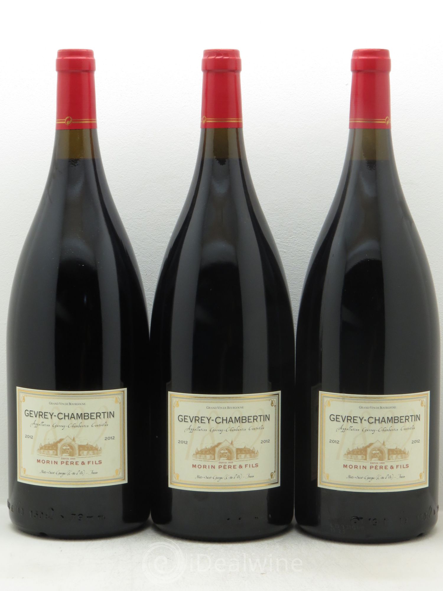 Gevrey-Chambertin Morin 2012 - Lot de 3 magnums - 0