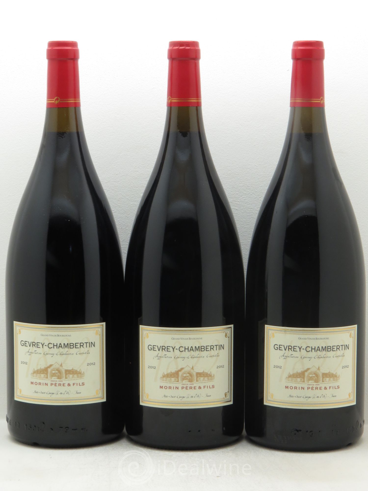 Gevrey-Chambertin Morin 2012 - Lot de 3 magnums - 0