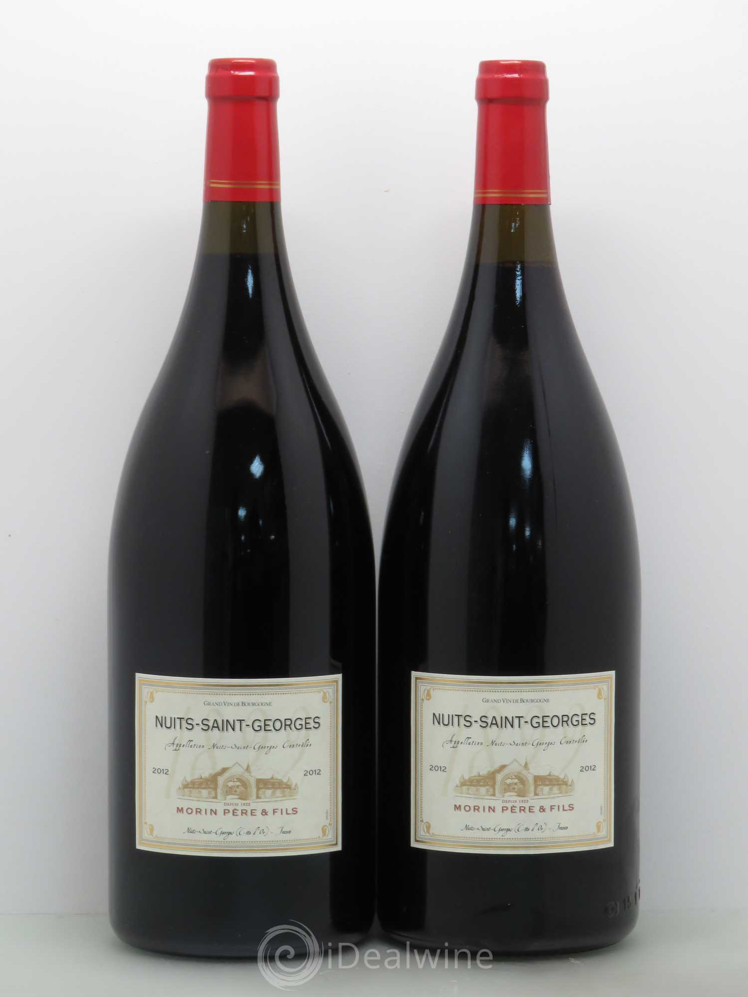 Nuits-Saint-Georges Morin 2012 - Lot de 2 magnums - 0