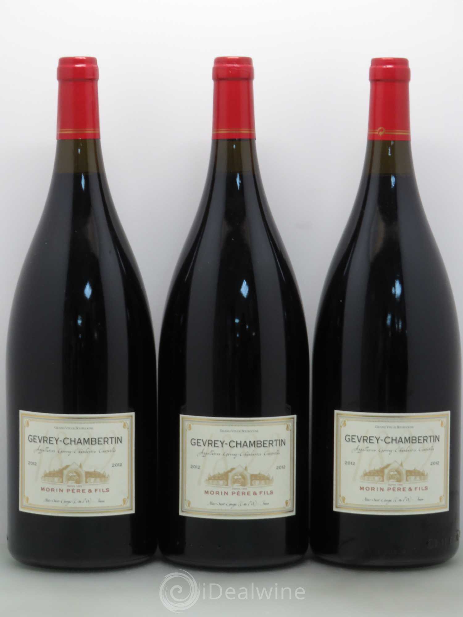 Gevrey-Chambertin Morin 2012 - Lot de 3 magnums - 0