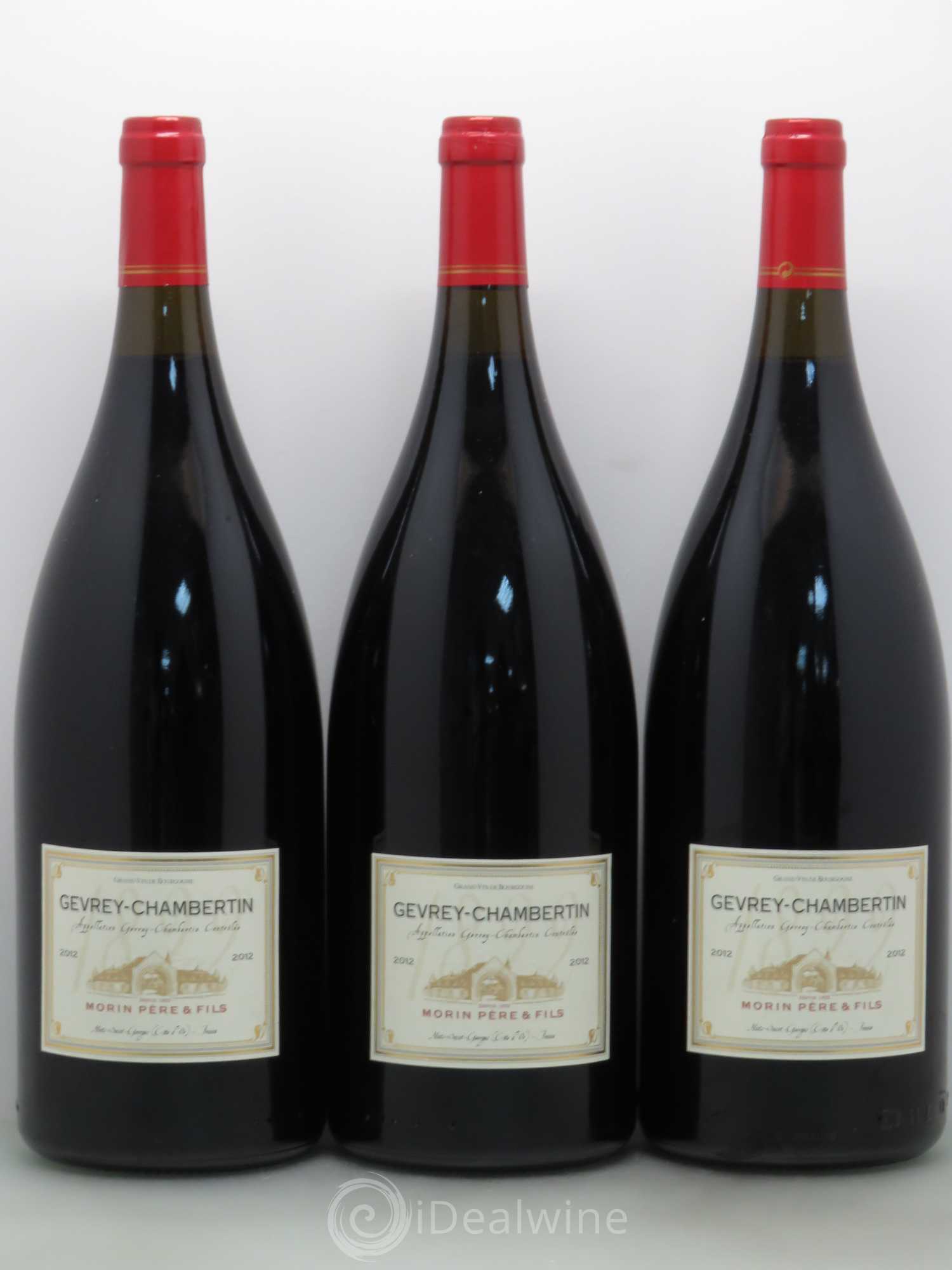 Gevrey-Chambertin Morin 2012 - Lot de 3 magnums - 0