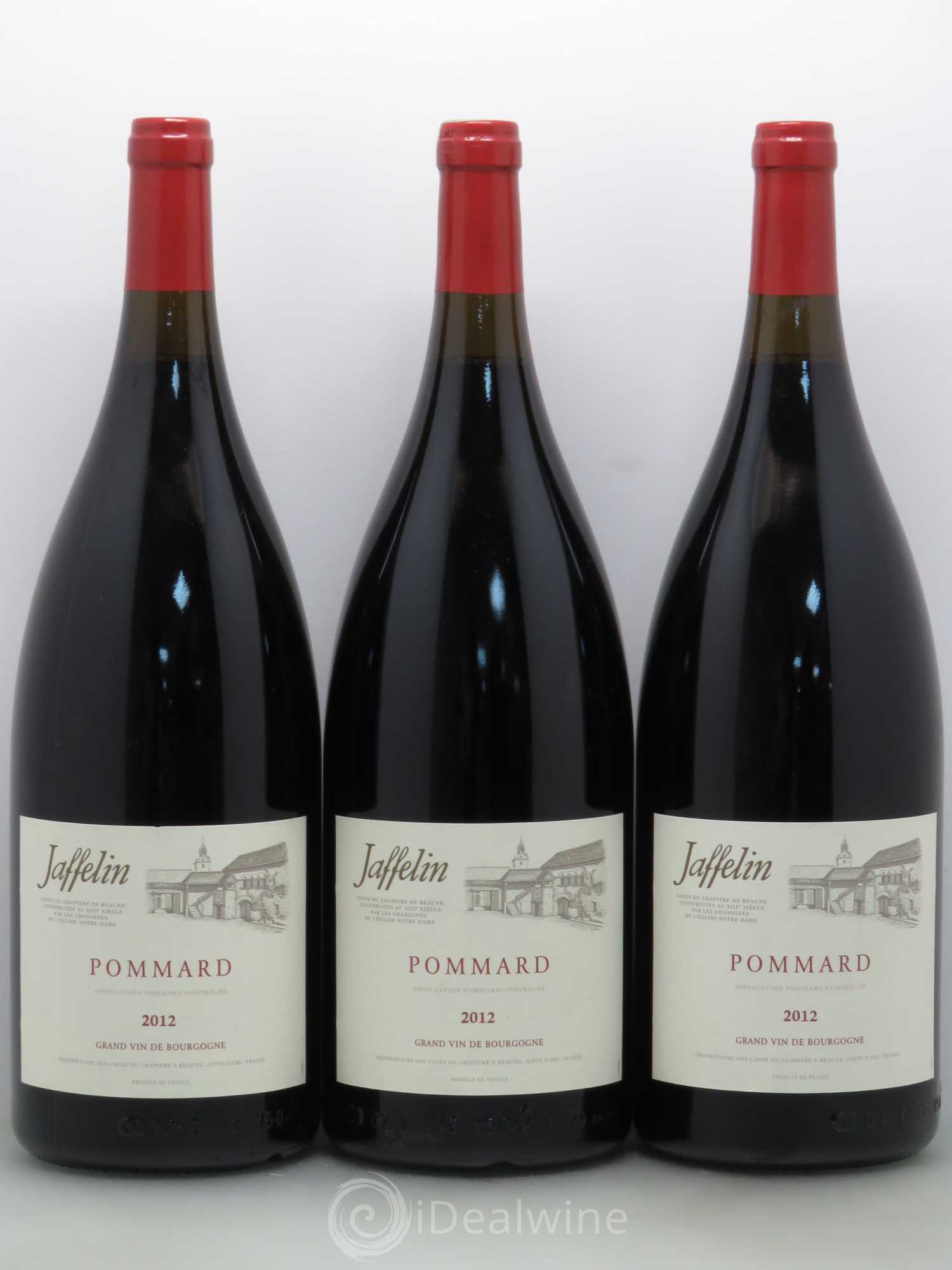 Pommard Jaffelin 2012 - Lot de 3 magnums - 0