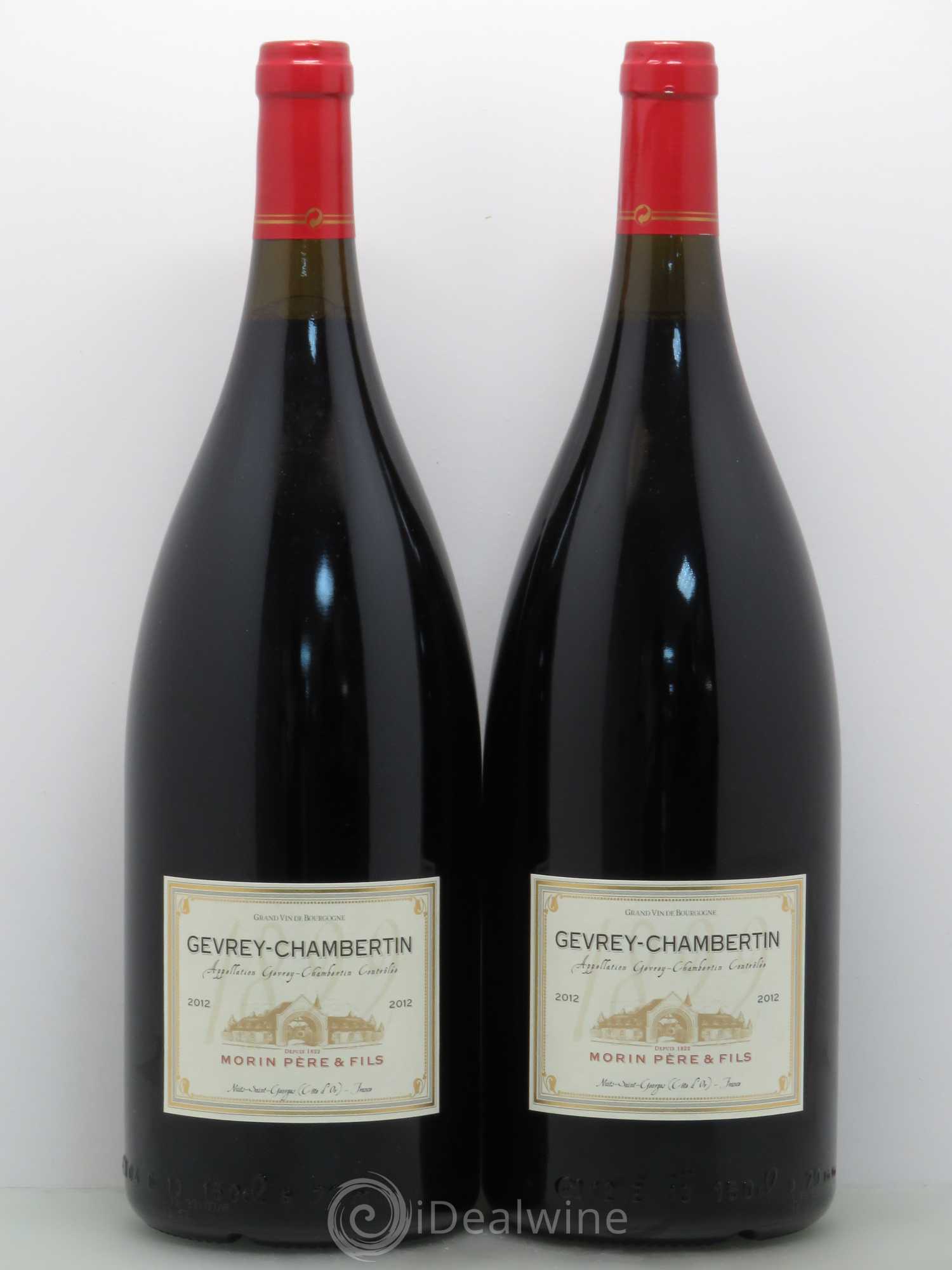 Gevrey-Chambertin Morin 2012 - Posten von 2 Magnum - 0