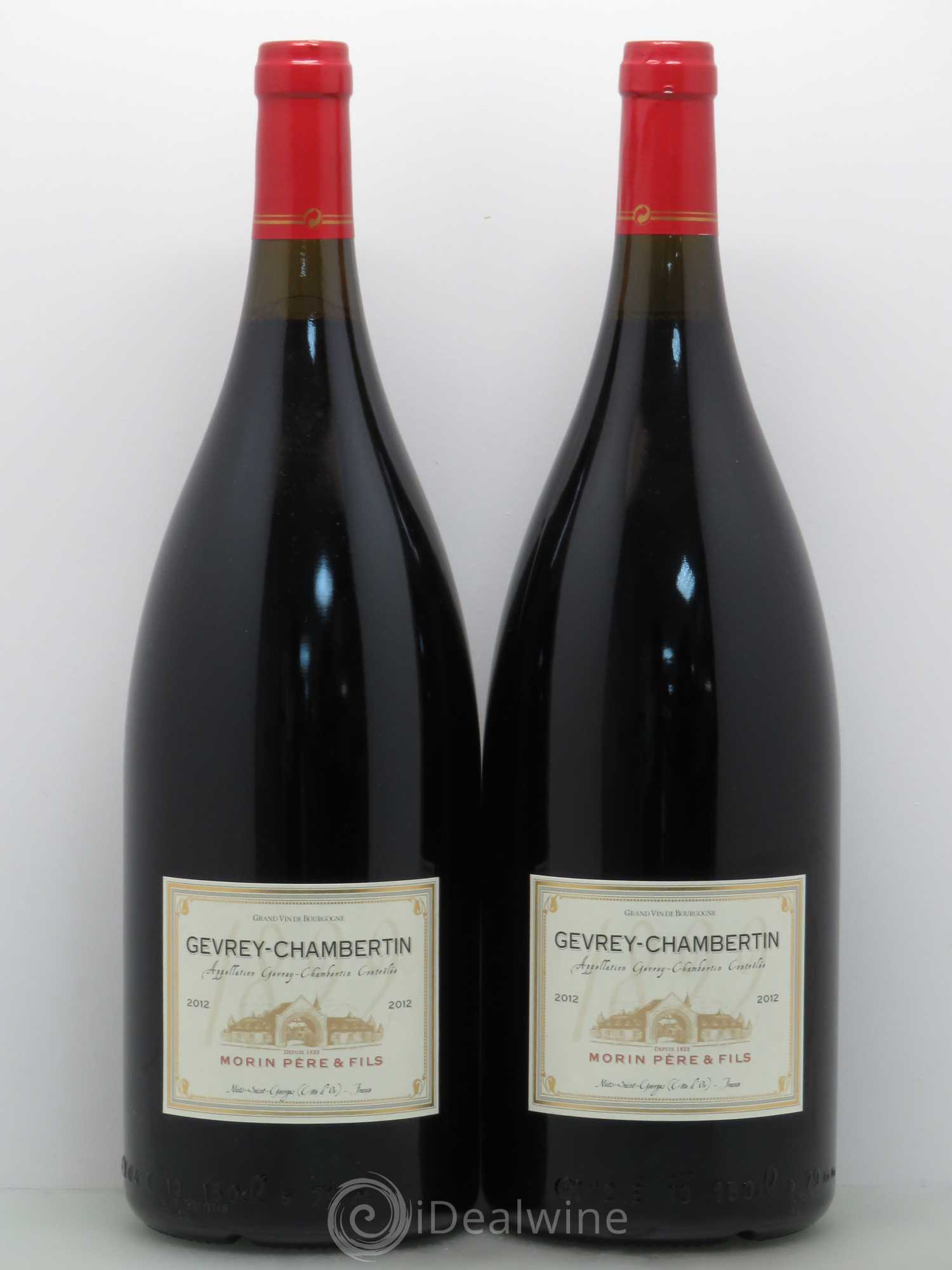 Gevrey-Chambertin Morin 2012 - Lot de 2 magnums - 0