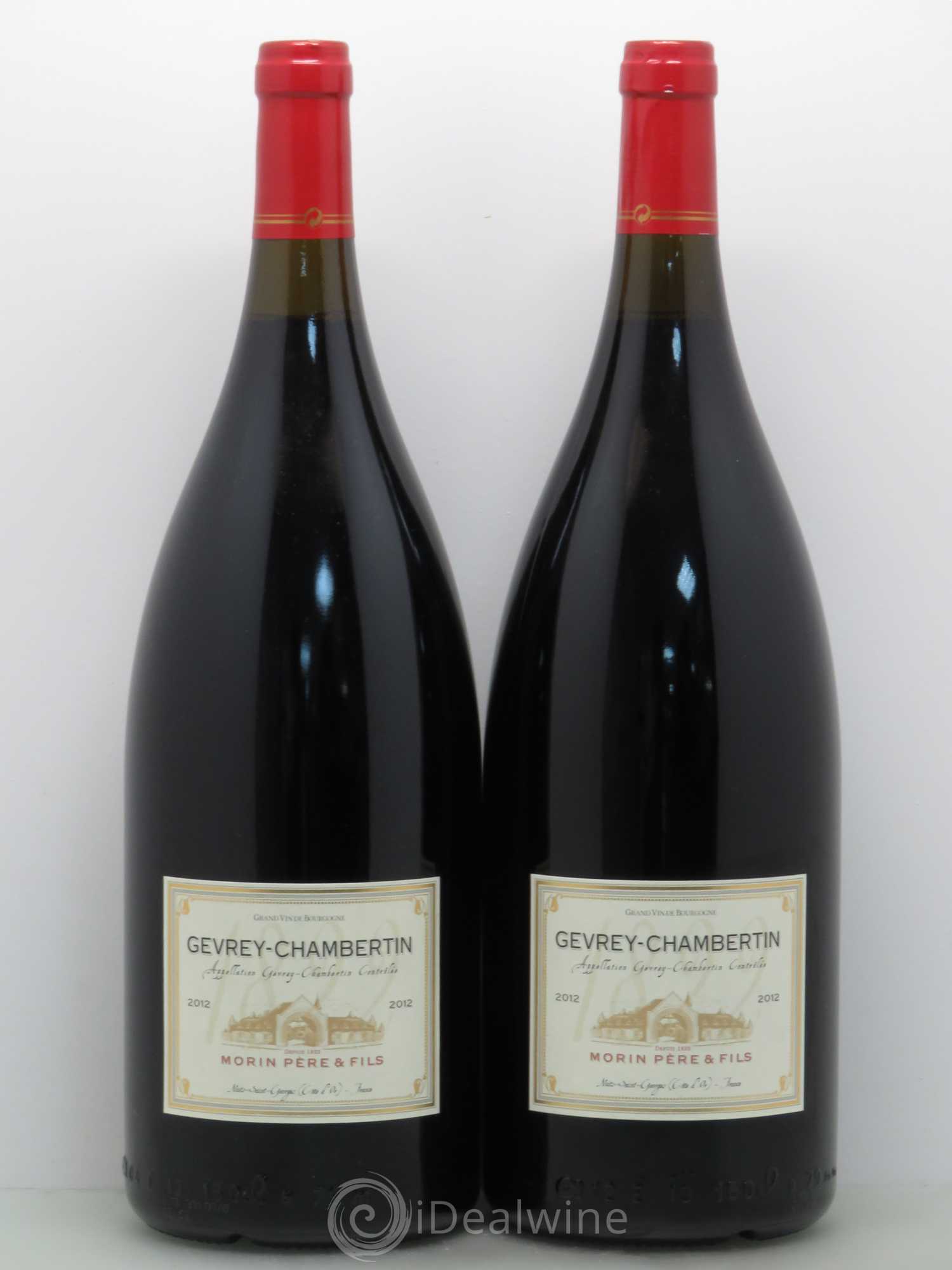 Gevrey-Chambertin Morin 2012 - Posten von 2 Magnum - 0