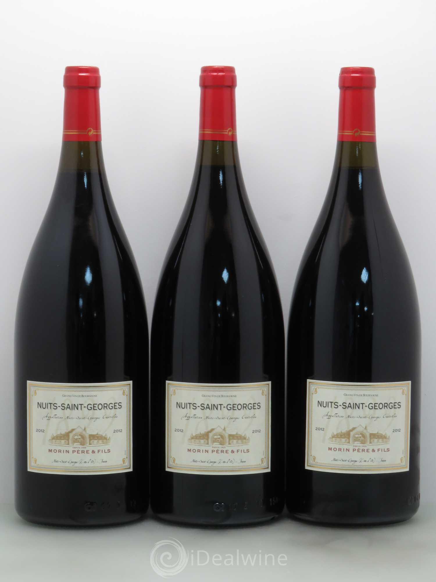 Nuits-Saint-Georges Morin 2012 - Lot de 3 magnums - 0