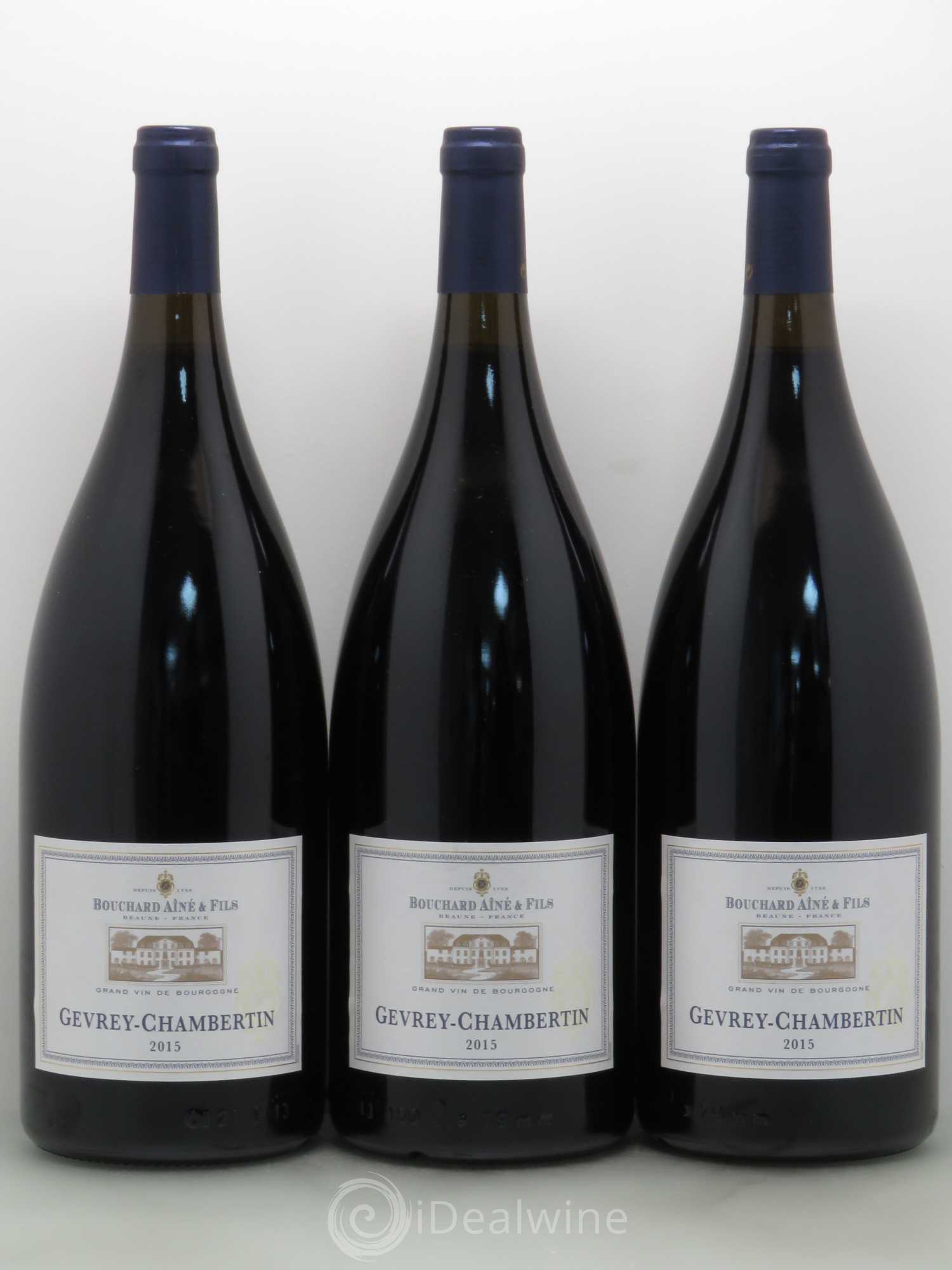 Gevrey-Chambertin Bouchard Aine 2015 - Posten von 3 Magnum - 0