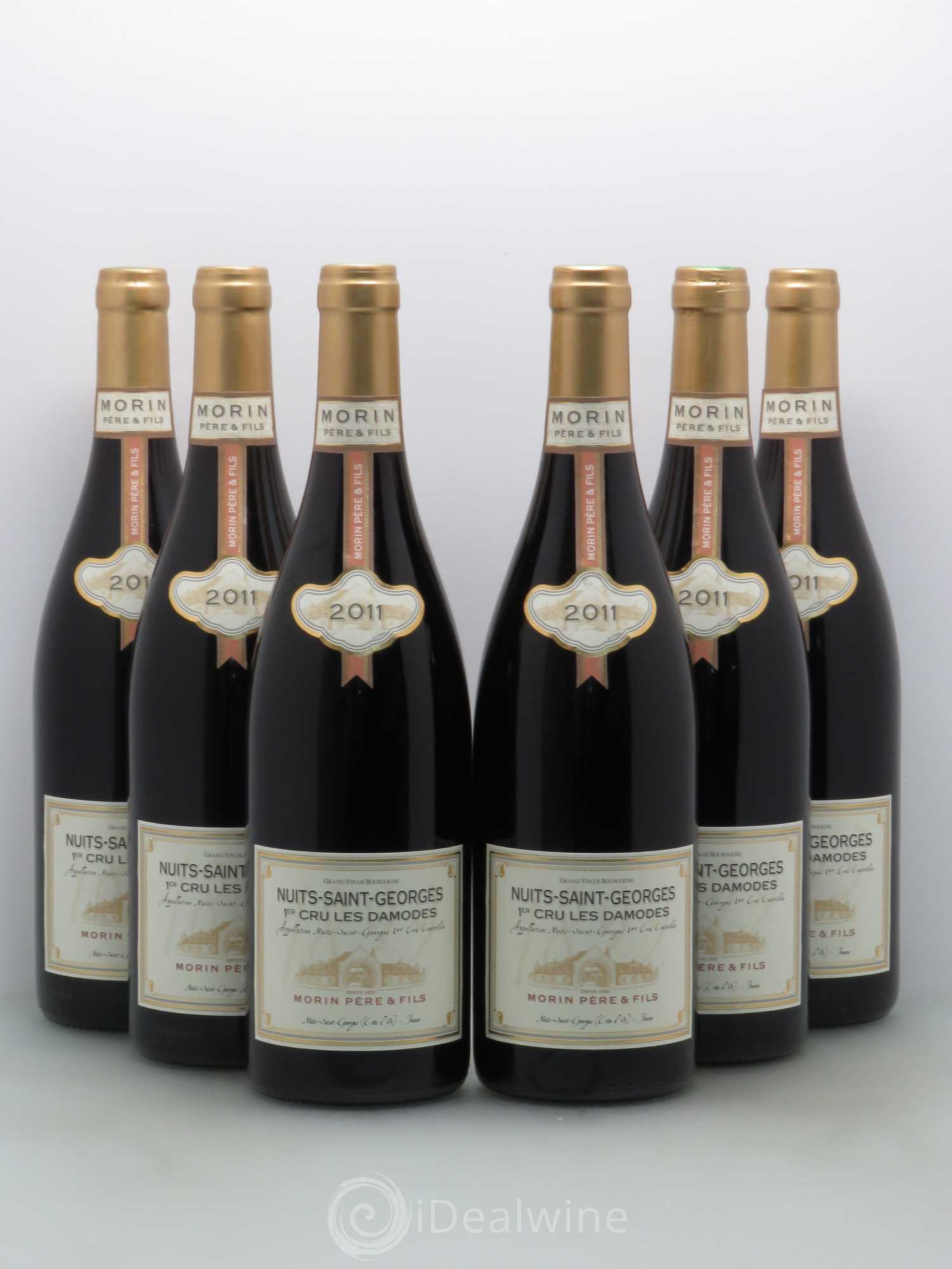Nuits-Saint-Georges 1er Cru Les Damodes Morin 2011 - Lot de 6 bouteilles - 0