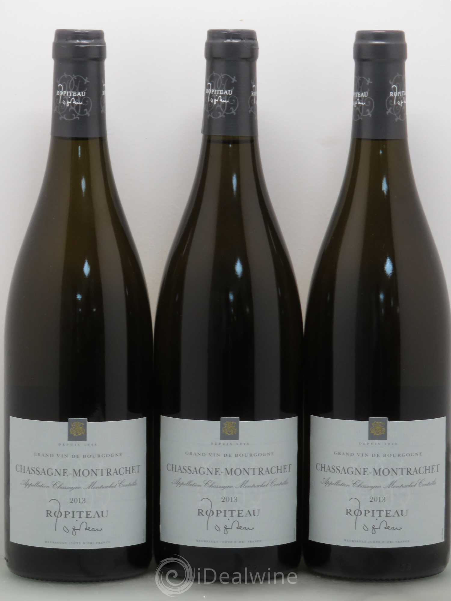 Chassagne-Montrachet Ropiteau 2013 - Lot de 6 bouteilles - 1