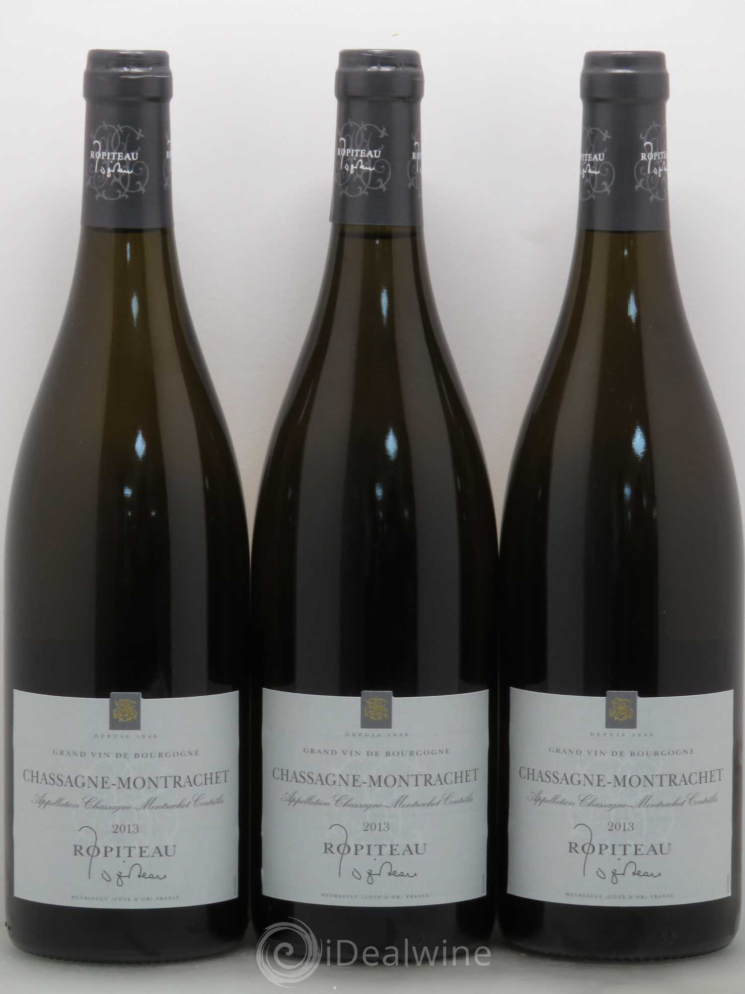 Chassagne-Montrachet Ropiteau 2013 - Lot de 6 bouteilles - 2