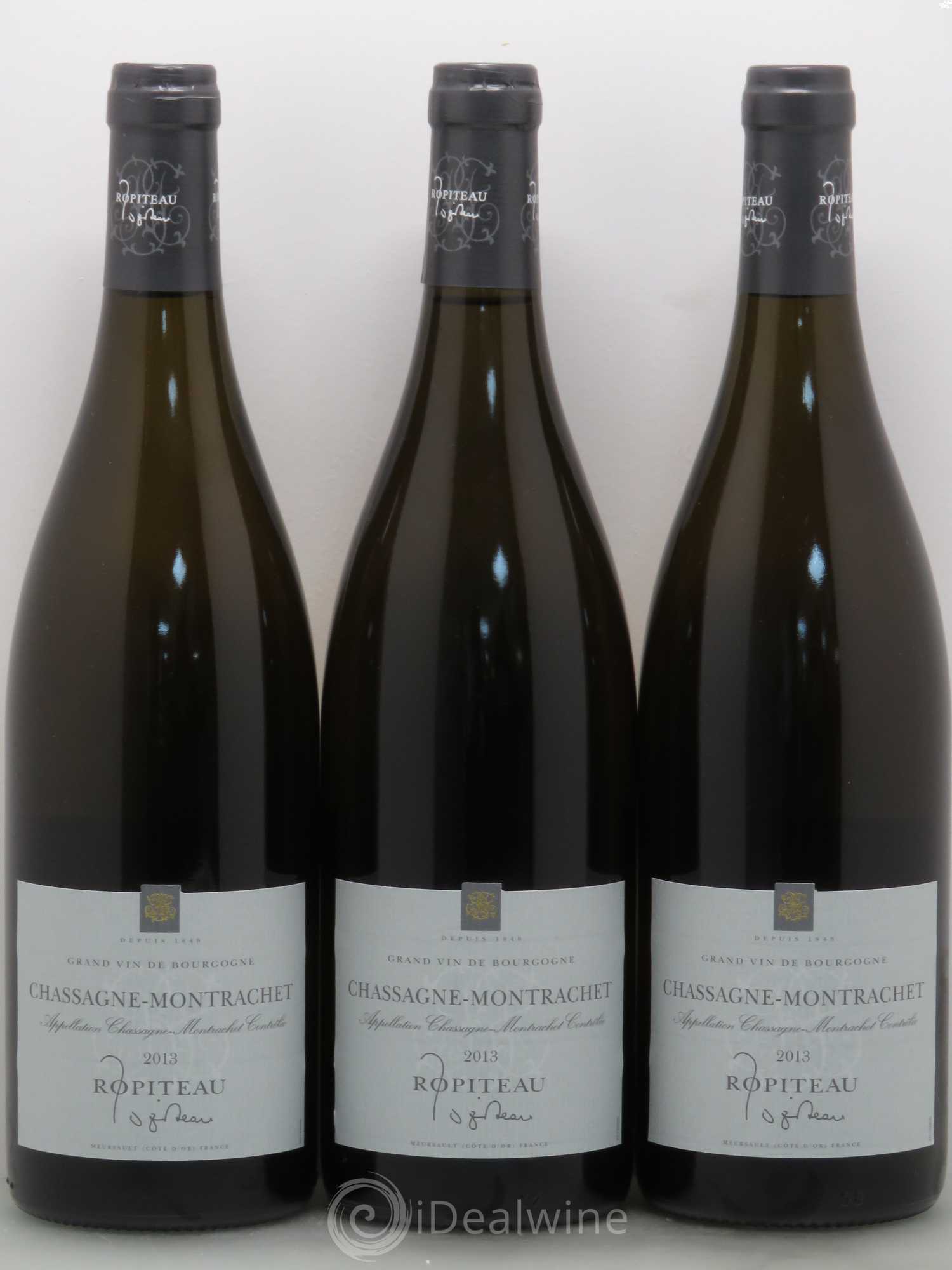Chassagne-Montrachet Ropiteau 2013 - Lot de 3 bouteilles - 0