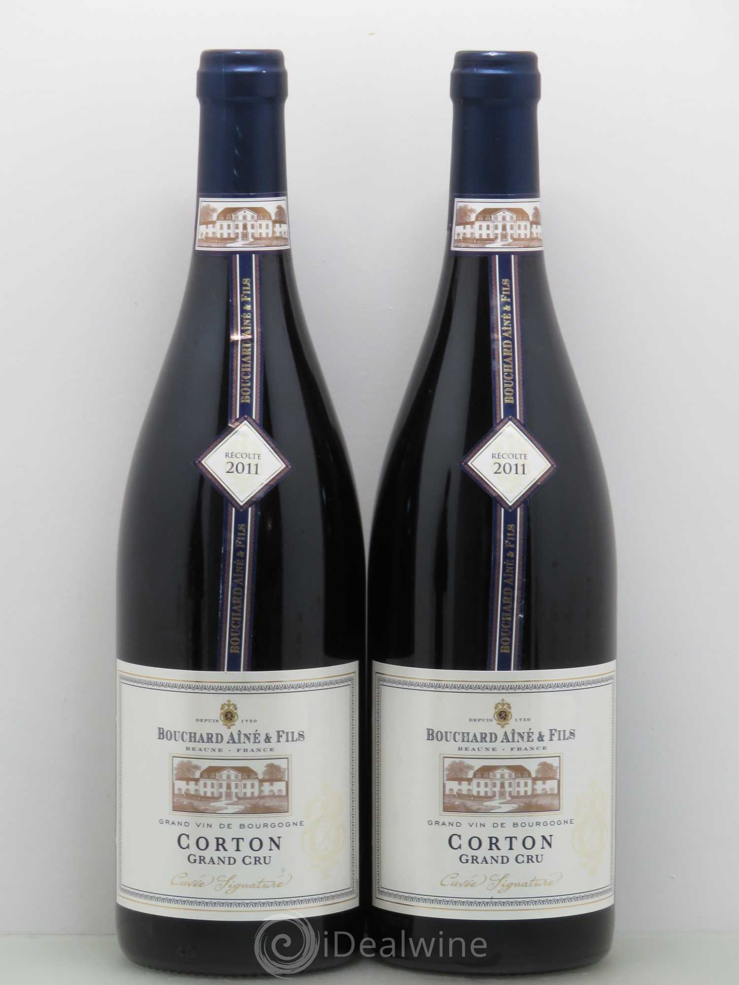 Corton Grand Cru Bouchard Ainé cuvée signature 2011 - Posten von 2 Flaschen - 0