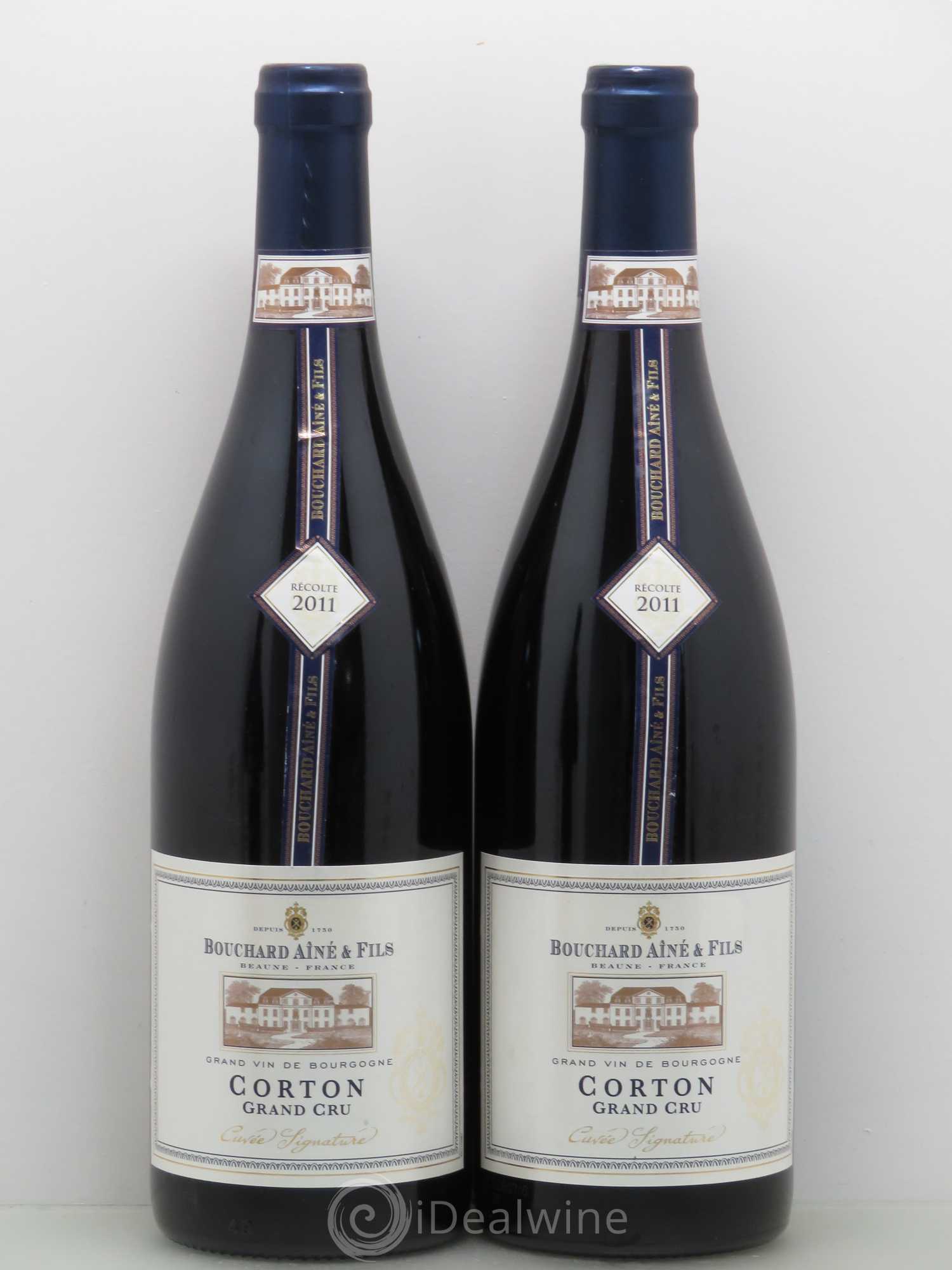 Corton Grand Cru Bouchard Ainé cuvée signature 2011 - Posten von 2 Flaschen - 0