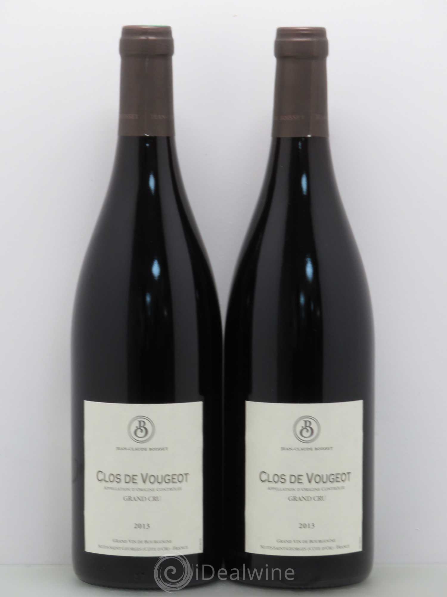 Clos de Vougeot Grand Cru Boisset 2013 - Lot de 2 bouteilles - 0