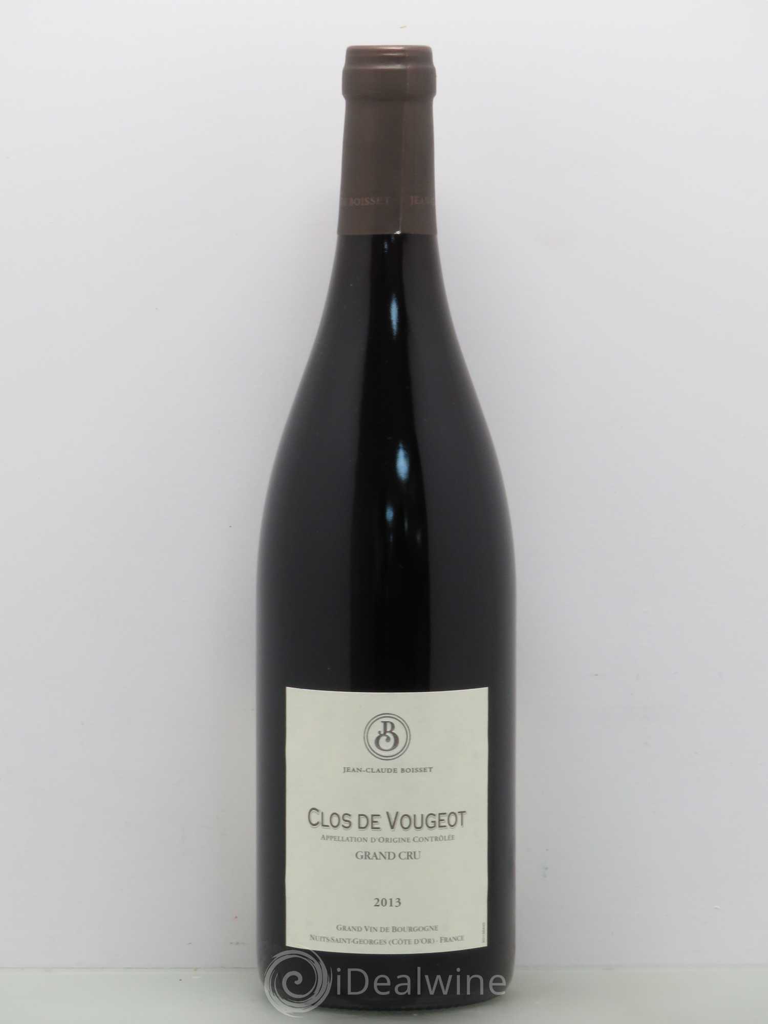 Clos de Vougeot Grand Cru Boisset 2013 - Lot de 1 bouteille - 0