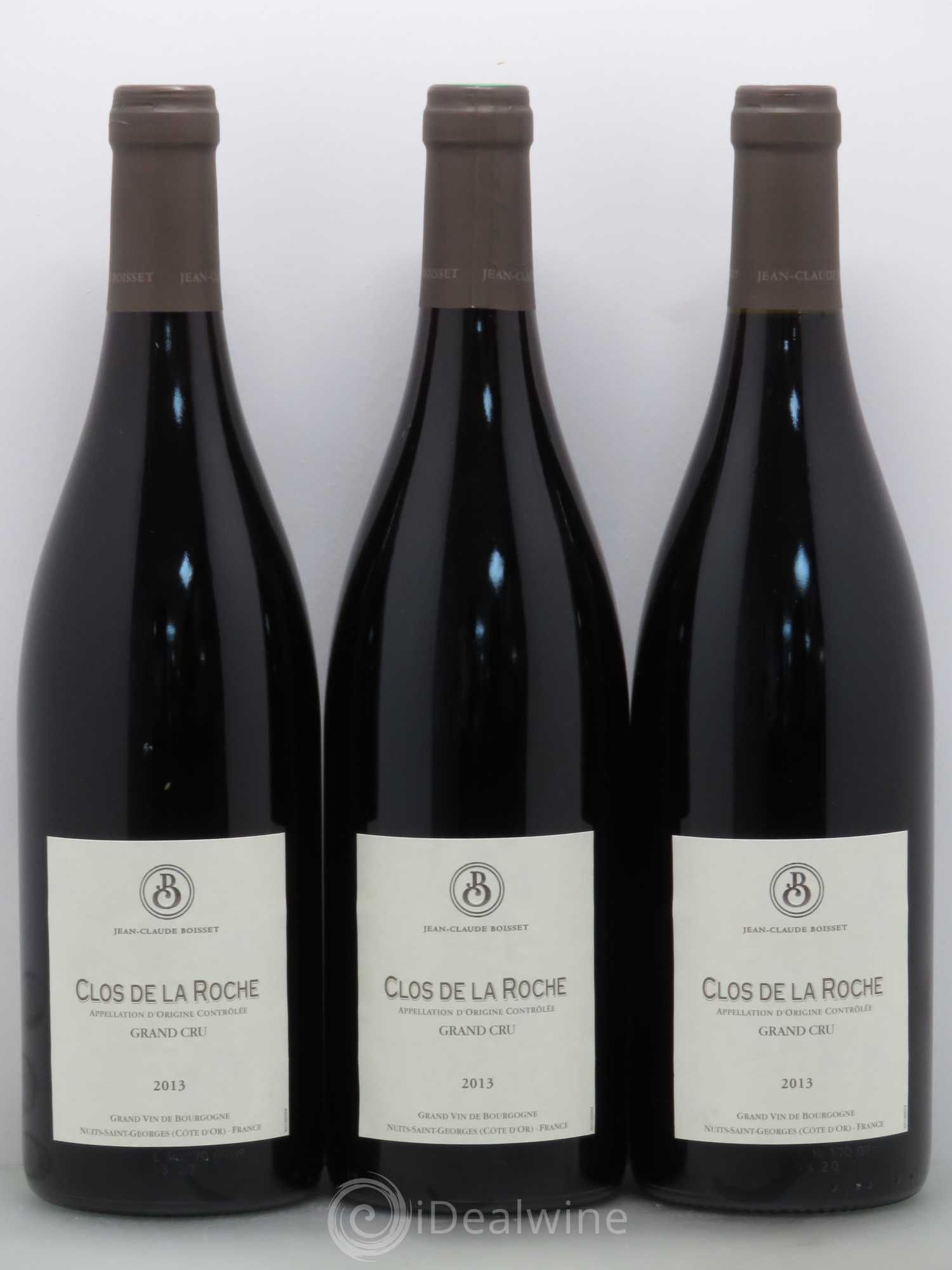 Clos de la Roche Grand Cru Boisset 2013 - Lot de 3 bouteilles - 0