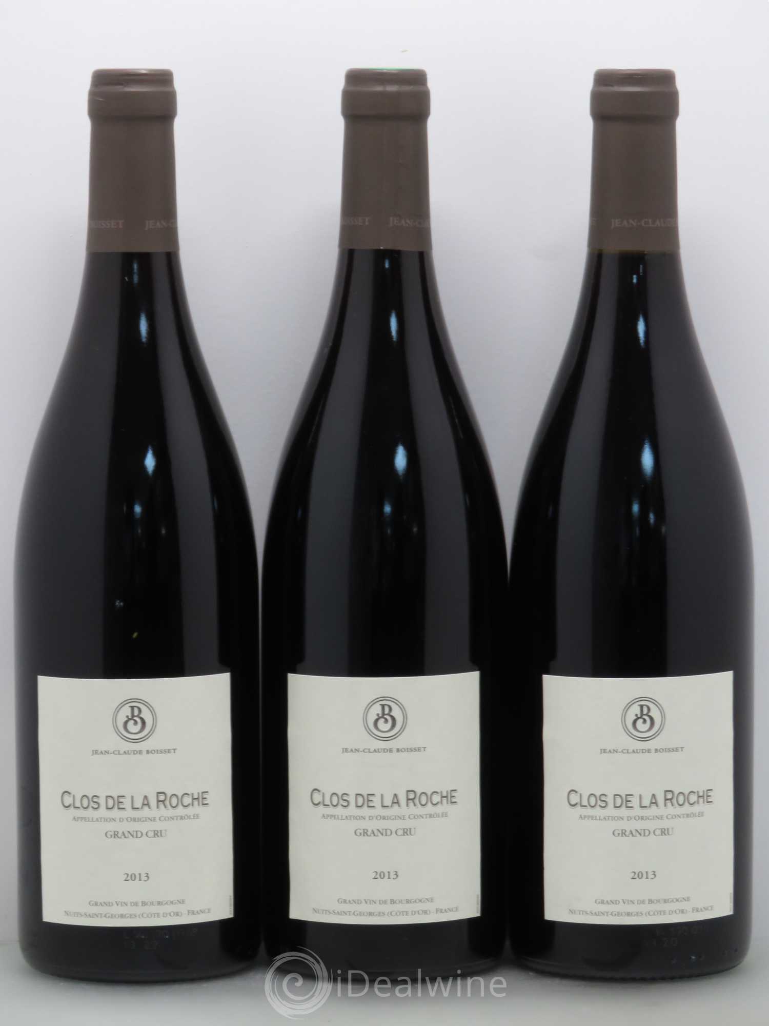Clos de la Roche Grand Cru Boisset 2013 - Posten von 3 Flaschen - 0