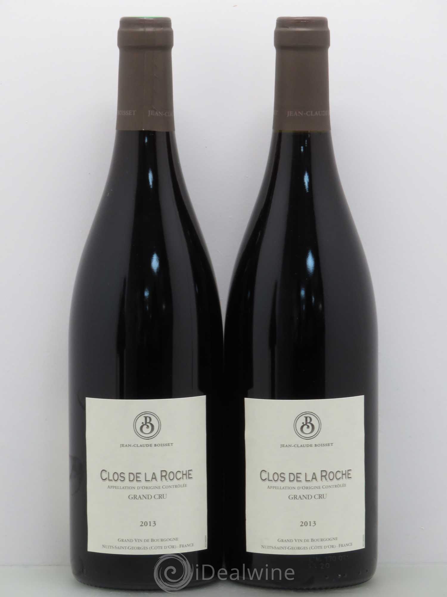 Clos de la Roche Grand Cru Boisset 2013 - Posten von 2 Flaschen - 0