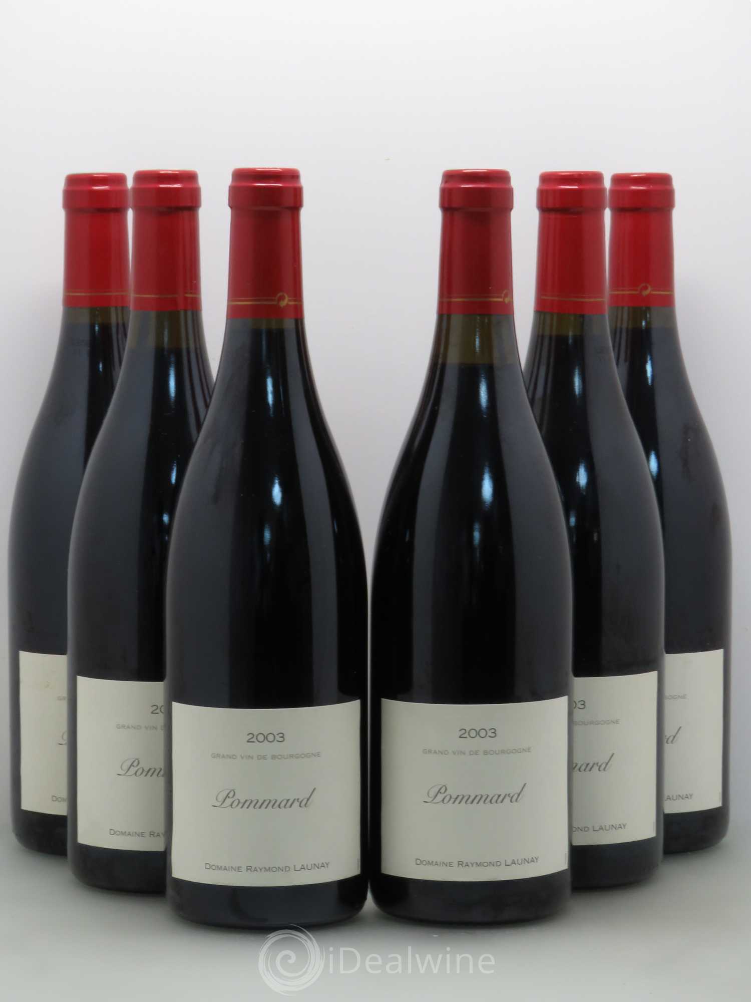 Pommard Launay 2003 - Posten von 6 Flaschen - 0