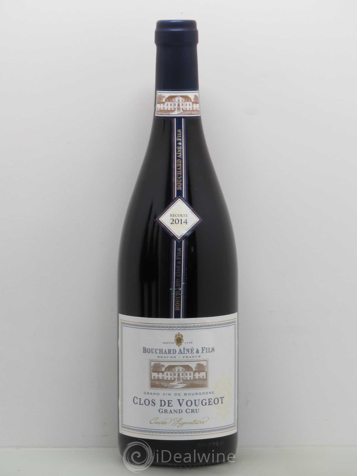Clos de Vougeot Grand Cru Bouchard Ainé cuvée signature 2014 - Posten von 1 Flasche - 0