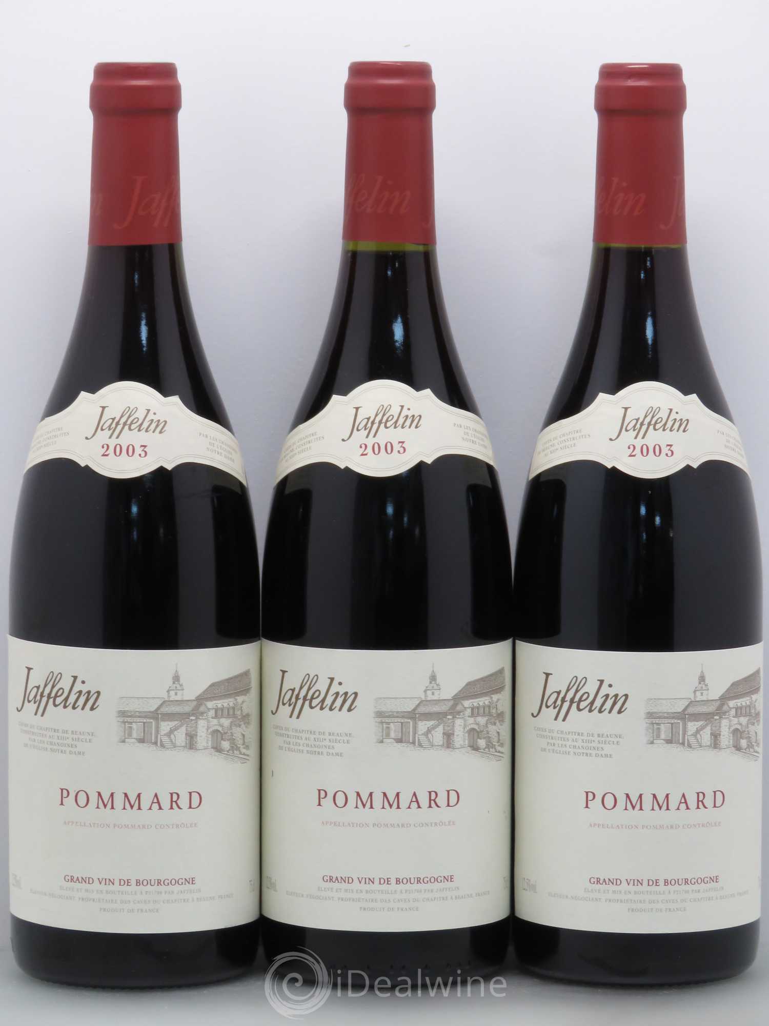 Pommard Jaffelin 2003 - Lot de 6 bouteilles - 2
