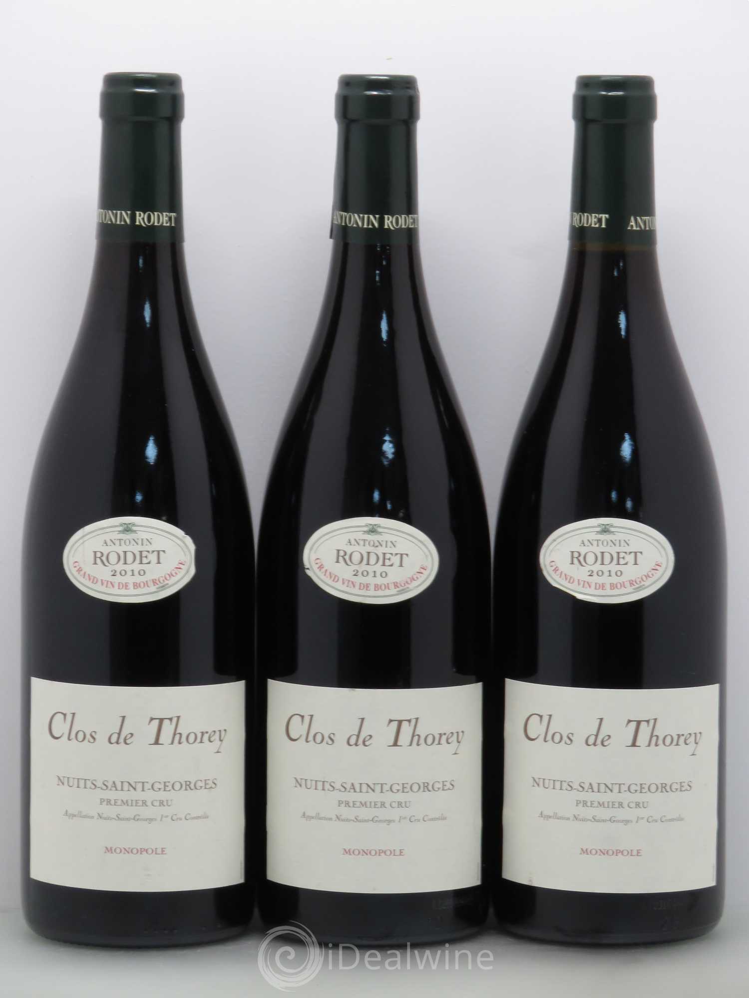 Nuits-Saint-Georges 1er Cru Clos de Thorey Rodet 2010 - Lot de 6 bouteilles - 2