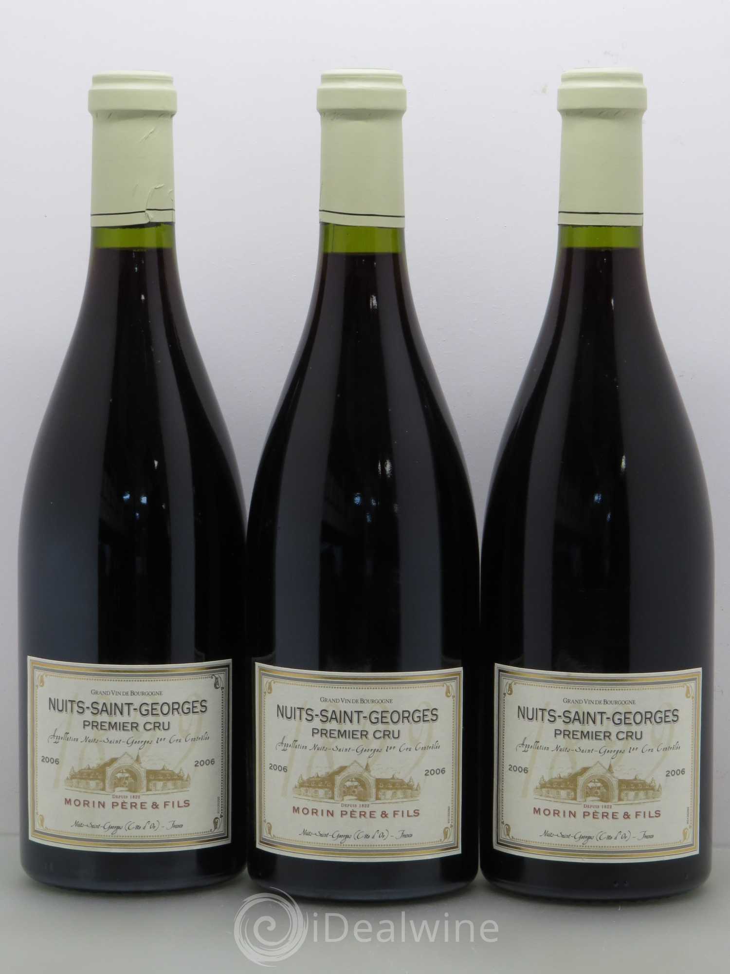 Nuits-Saint-Georges 1er Cru Morin 2006 - Lot de 6 bouteilles - 2