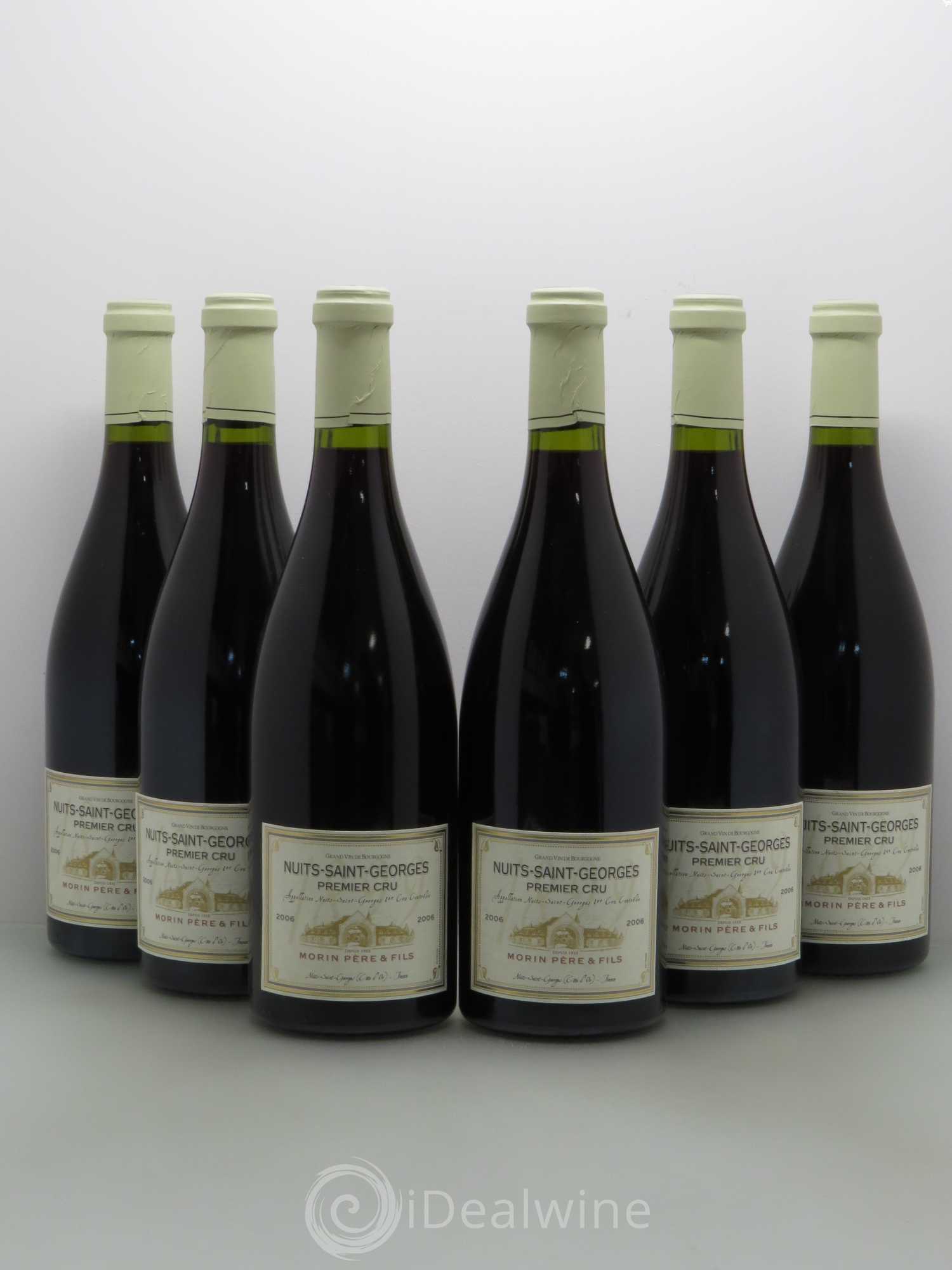 Nuits-Saint-Georges 1er Cru Morin 2006 - Lot de 6 bouteilles - 0