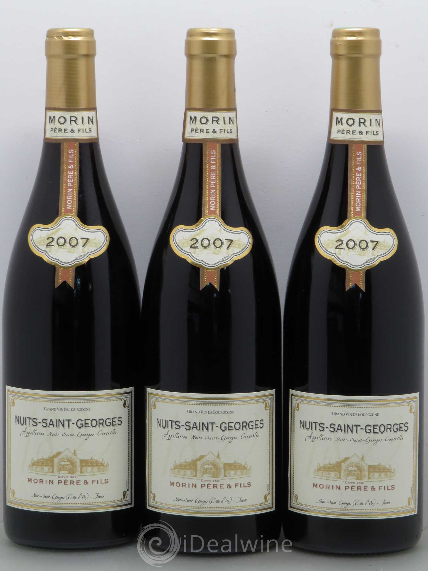 Nuits-Saint-Georges 1er Cru Nuits Saint Georges Morin 2007 - Lot de 6 bouteilles - 2
