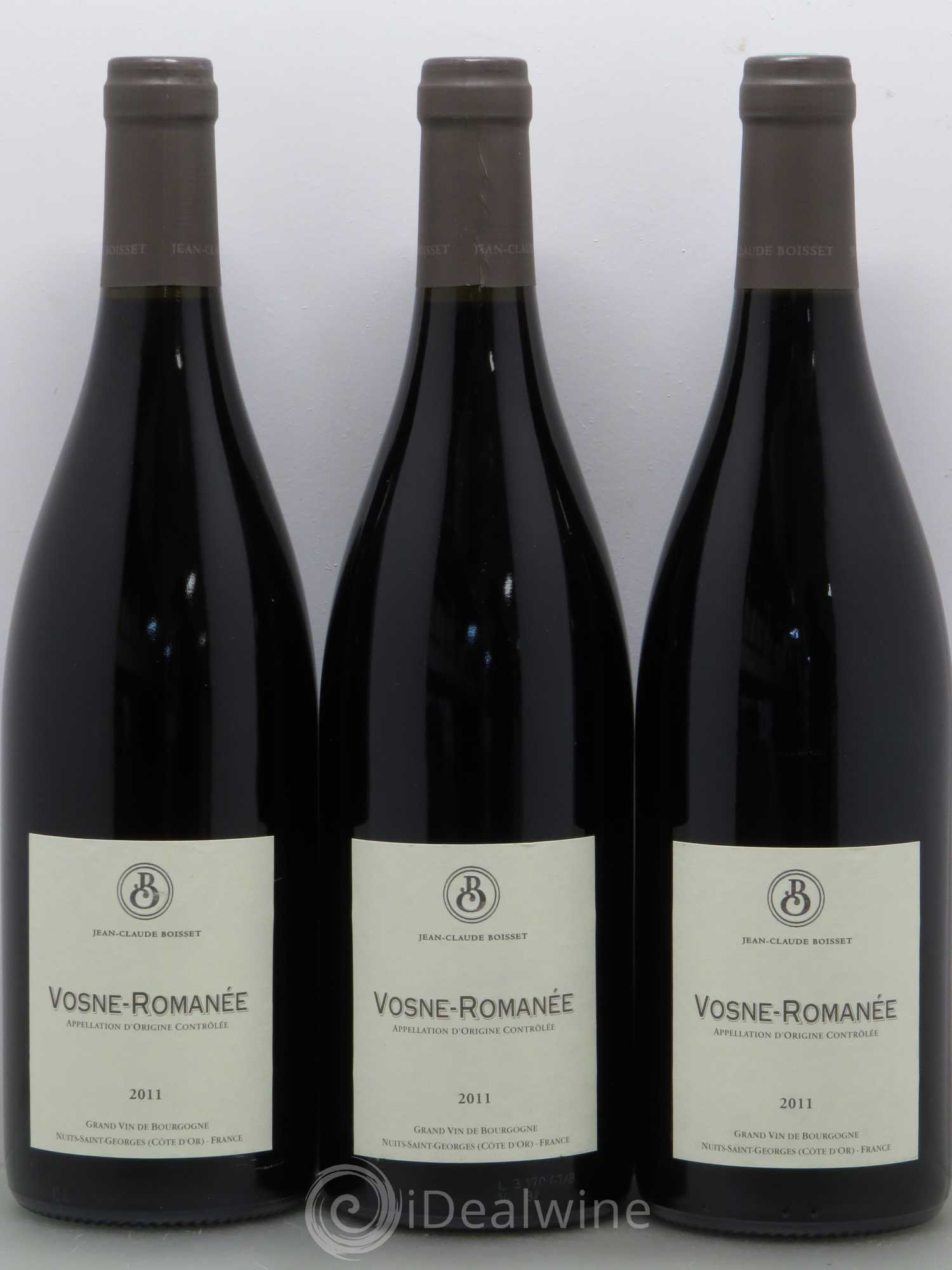 Vosne-Romanée Jean Claude Boisset 2011 - Posten von 12 Flaschen - 1
