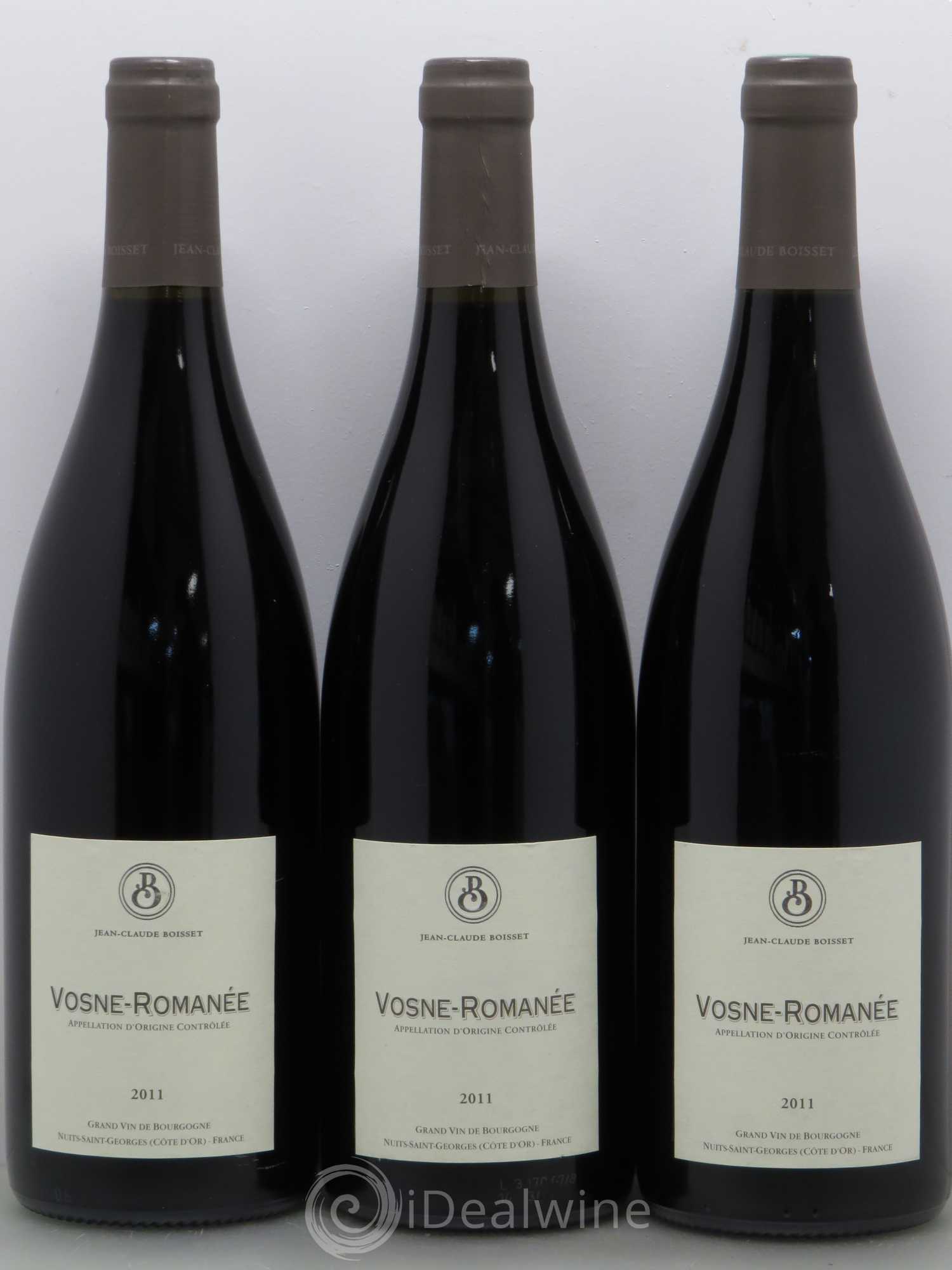 Vosne-Romanée Jean Claude Boisset 2011 - Posten von 12 Flaschen - 2