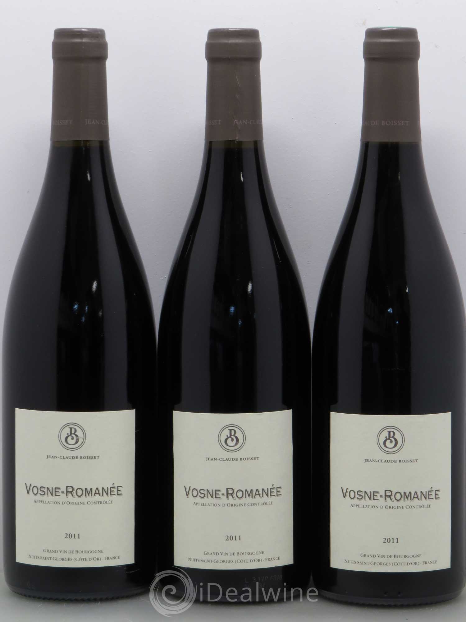 Vosne-Romanée Jean Claude Boisset 2011 - Posten von 12 Flaschen - 3