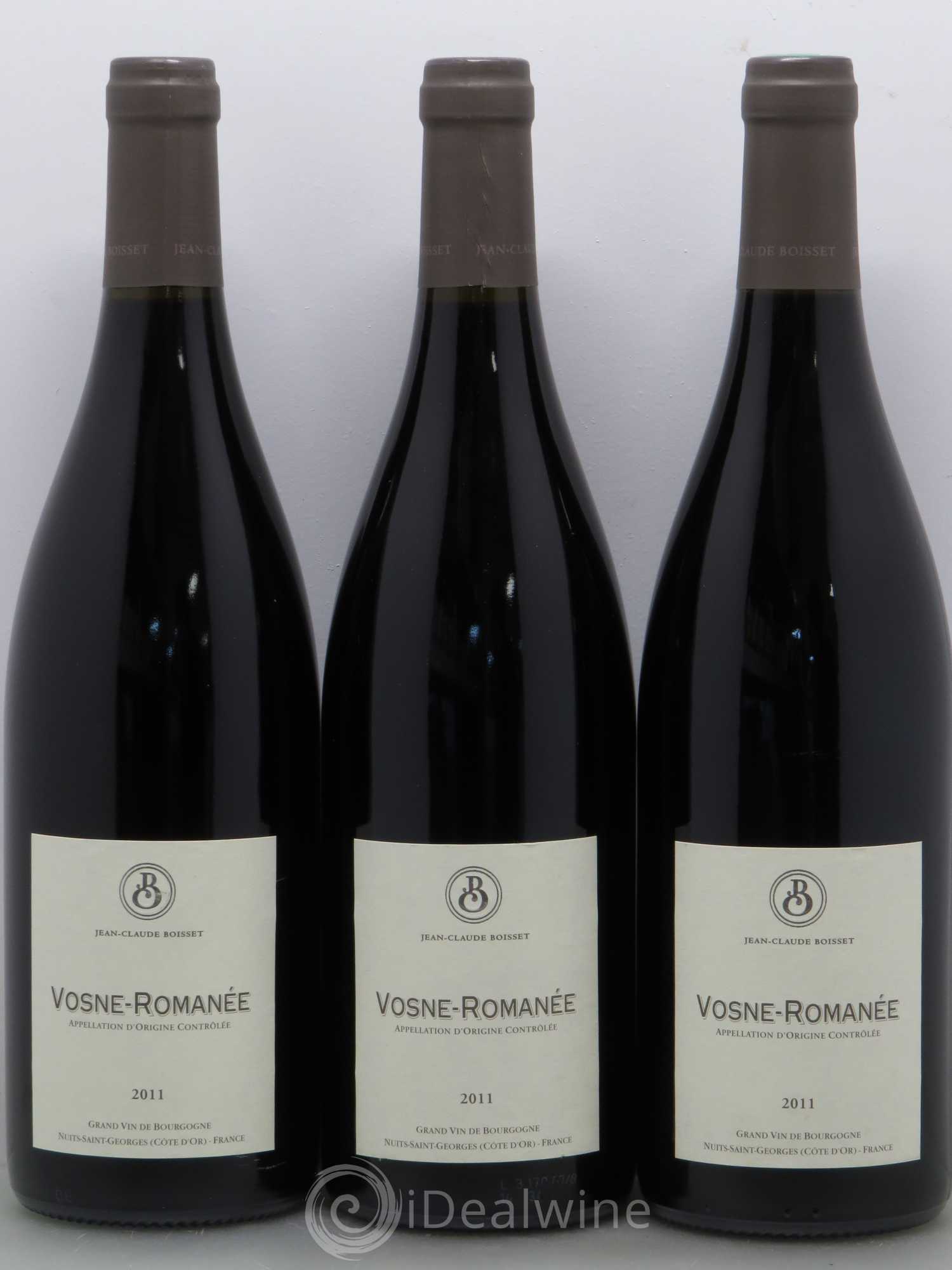 Vosne-Romanée Jean Claude Boisset 2011 - Posten von 12 Flaschen - 4