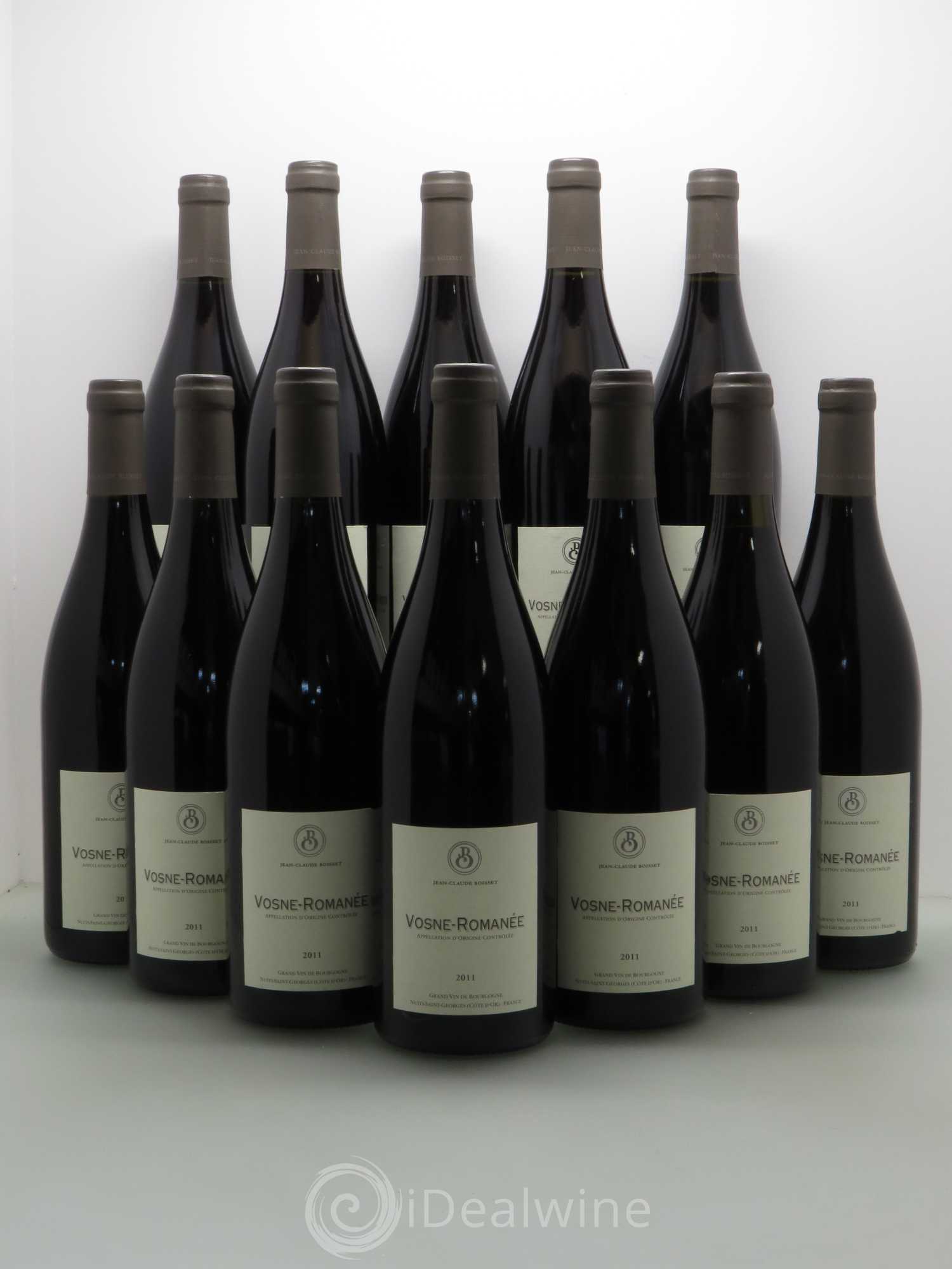 Vosne-Romanée Jean Claude Boisset 2011 - Posten von 12 Flaschen - 0