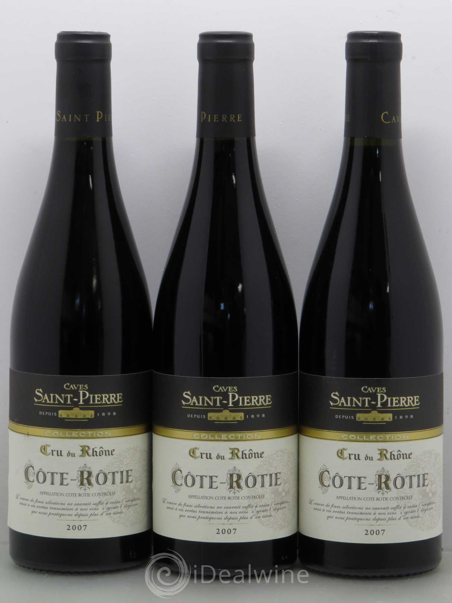 Côte-Rôtie Caves St Pierre Collection  2007 - Lot de 6 bouteilles - 1