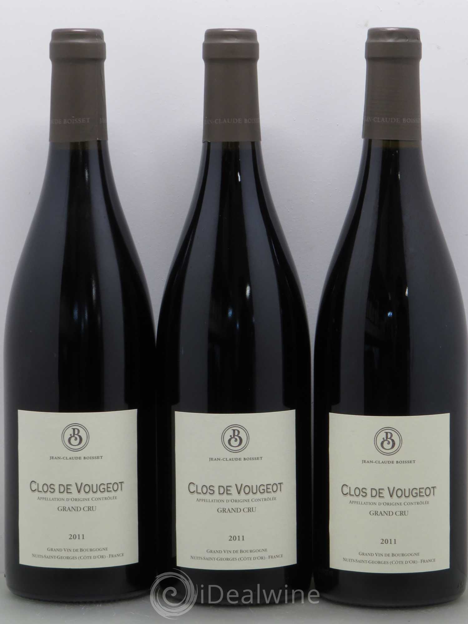 Clos de Vougeot Grand Cru Boisset 2011 - Lot de 6 bouteilles - 2