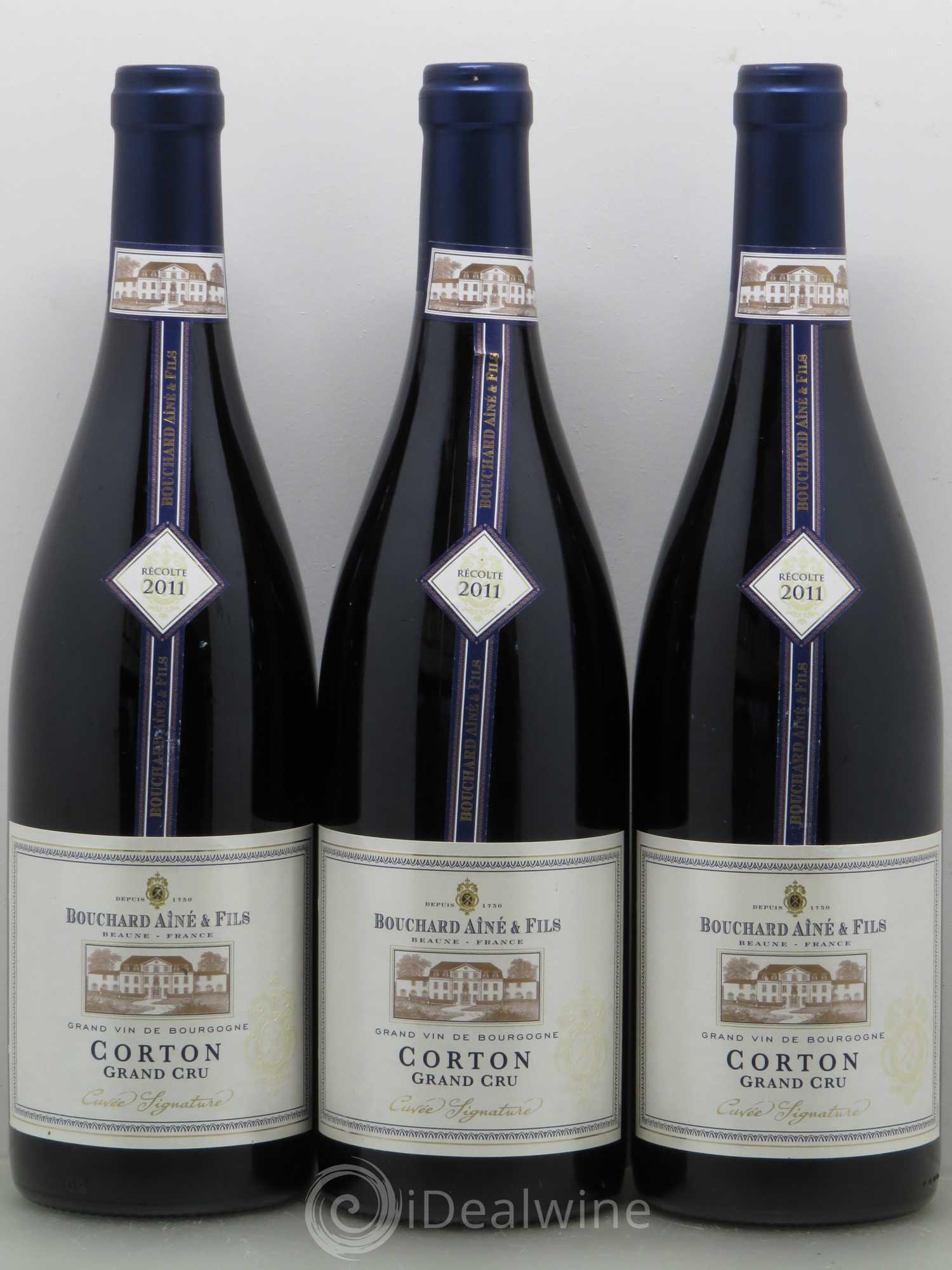 Corton Grand Cru Cuvée Signature Bouchard Ainé & Fils 2011 - Posten von 6 Flaschen - 1