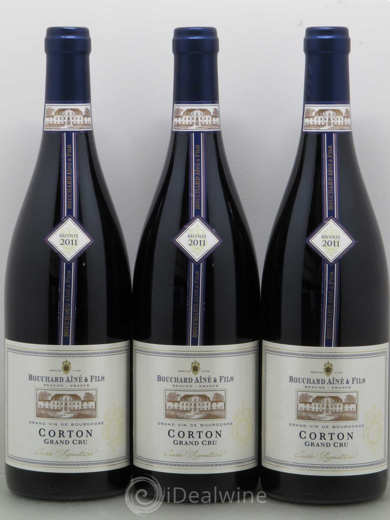 Corton Grand Cru Cuvée Signature Bouchard Ainé & Fils 2011 - Posten von 6 Flaschen - 2