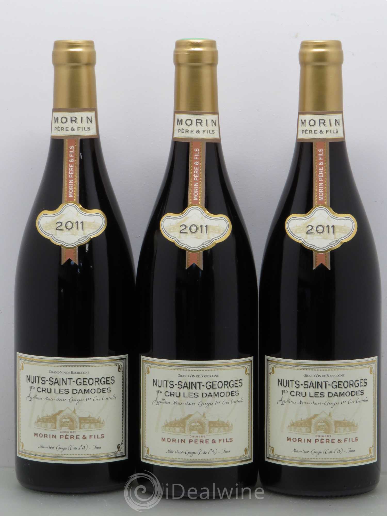 Nuits-Saint-Georges 1er Cru Les Damodes Morin 2011 - Lot de 12 bouteilles - 1