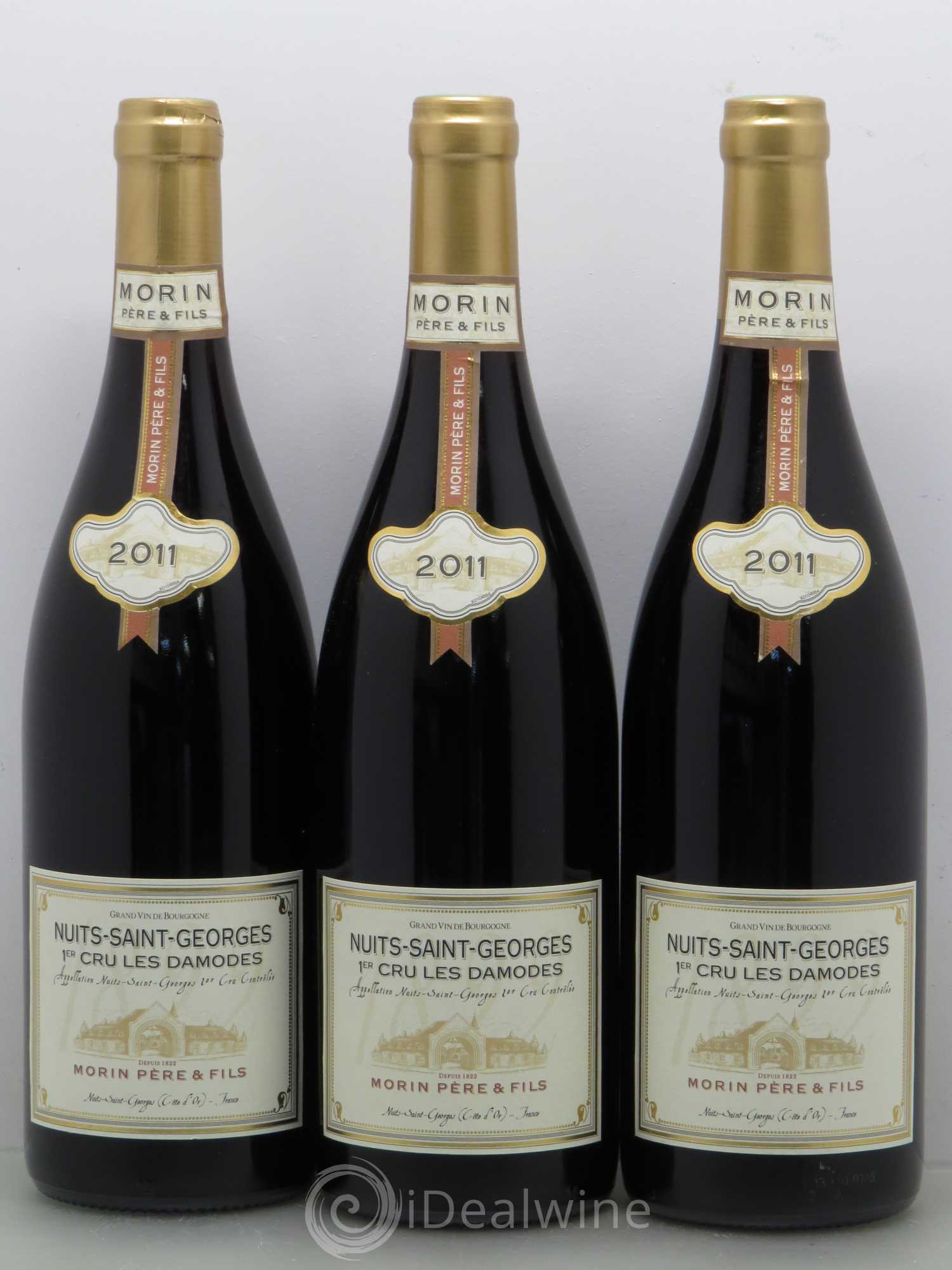 Nuits-Saint-Georges 1er Cru Les Damodes Morin 2011 - Lot de 12 bouteilles - 2