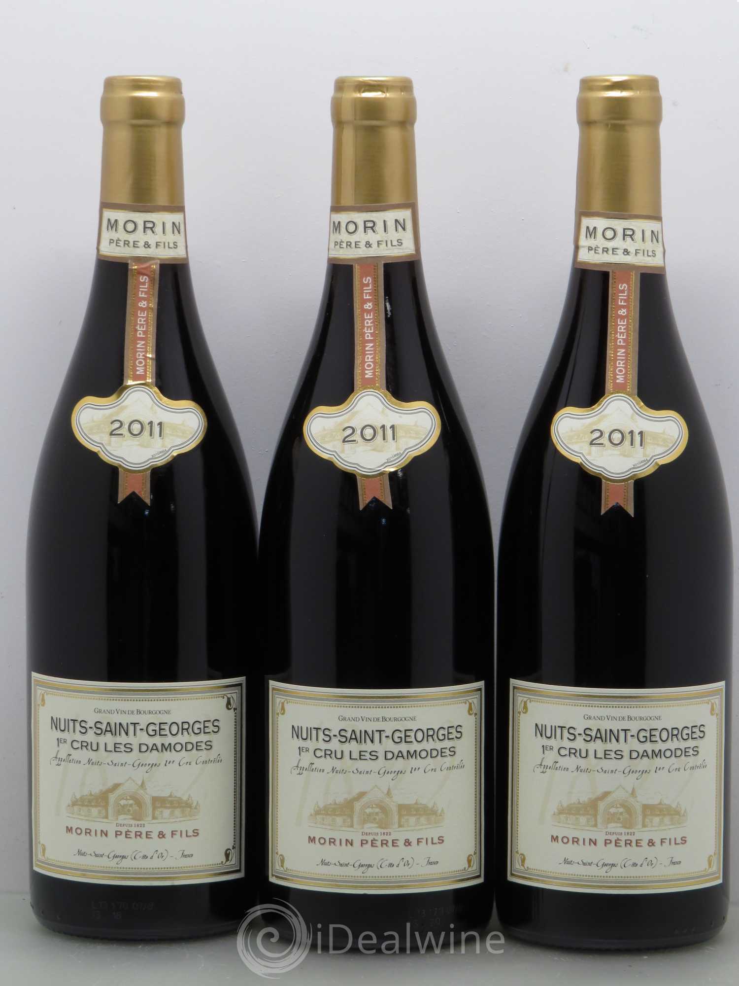 Nuits-Saint-Georges 1er Cru Les Damodes Morin 2011 - Lot de 12 bouteilles - 3
