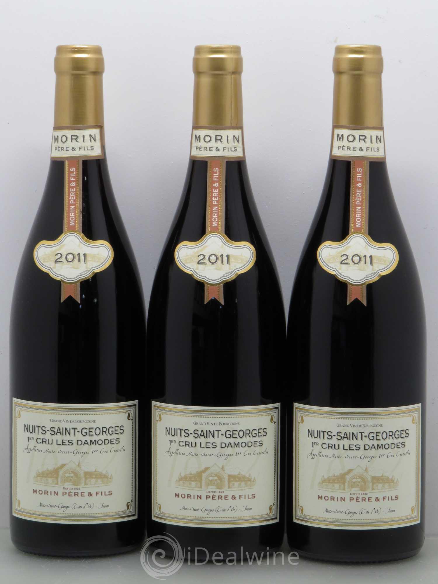 Nuits-Saint-Georges 1er Cru Les Damodes Morin 2011 - Lot de 12 bouteilles - 4